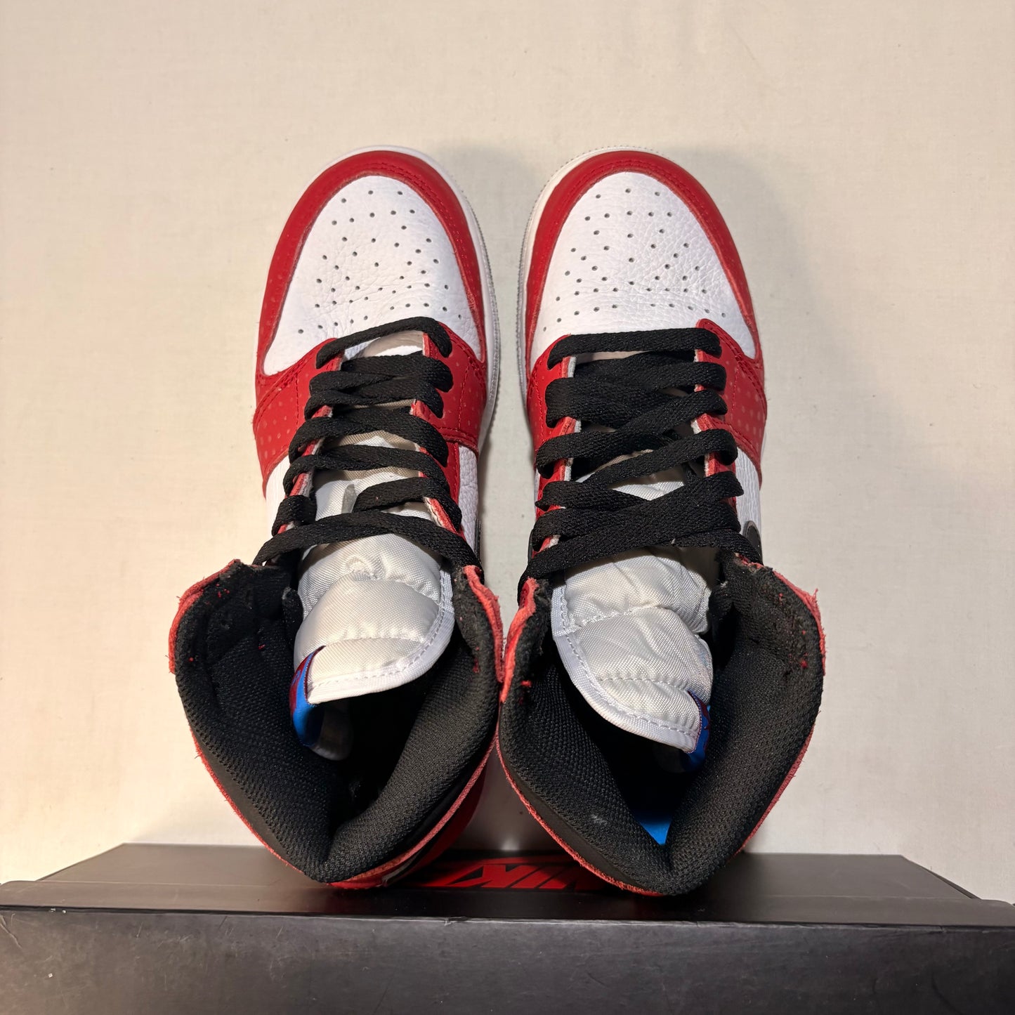 Jordan 1 Retro High Spiderman Origin Story U6