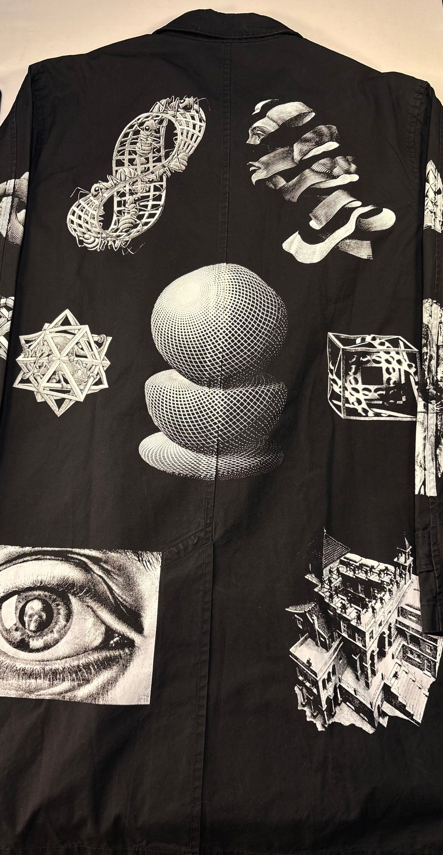 Supreme SS17 M.C. Escher Trench Coat