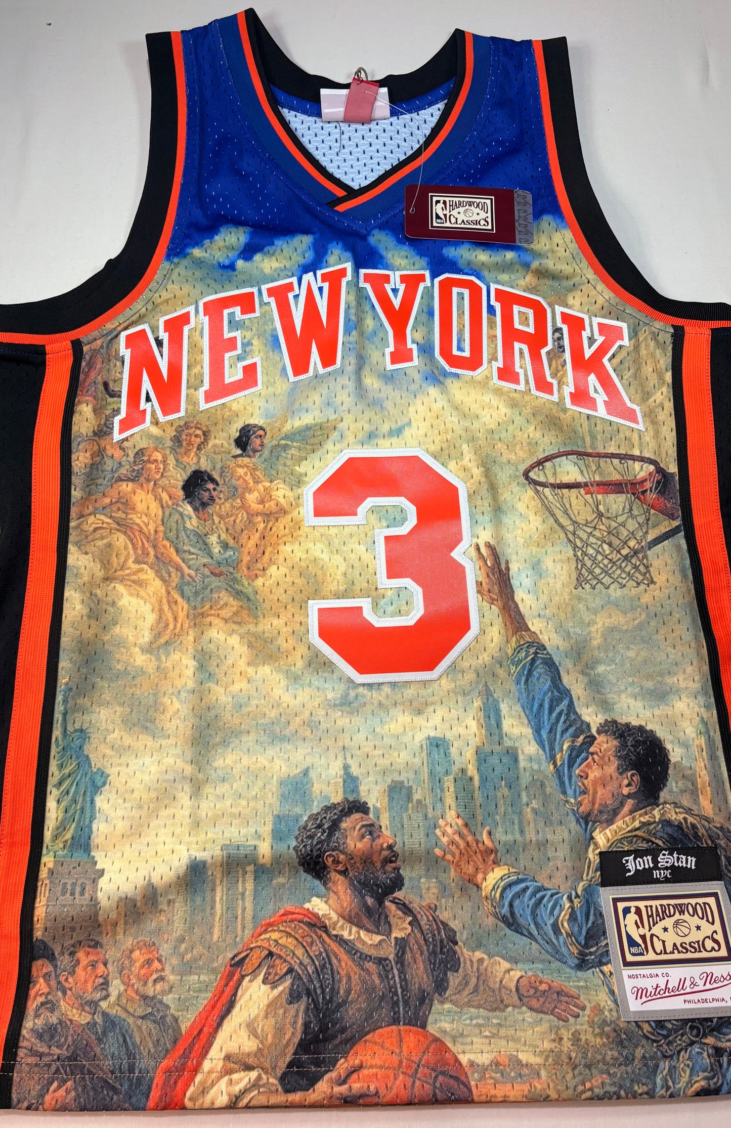 Mitchel & Ness NY Knicks Stephon Marbury Jon Stan Jersey