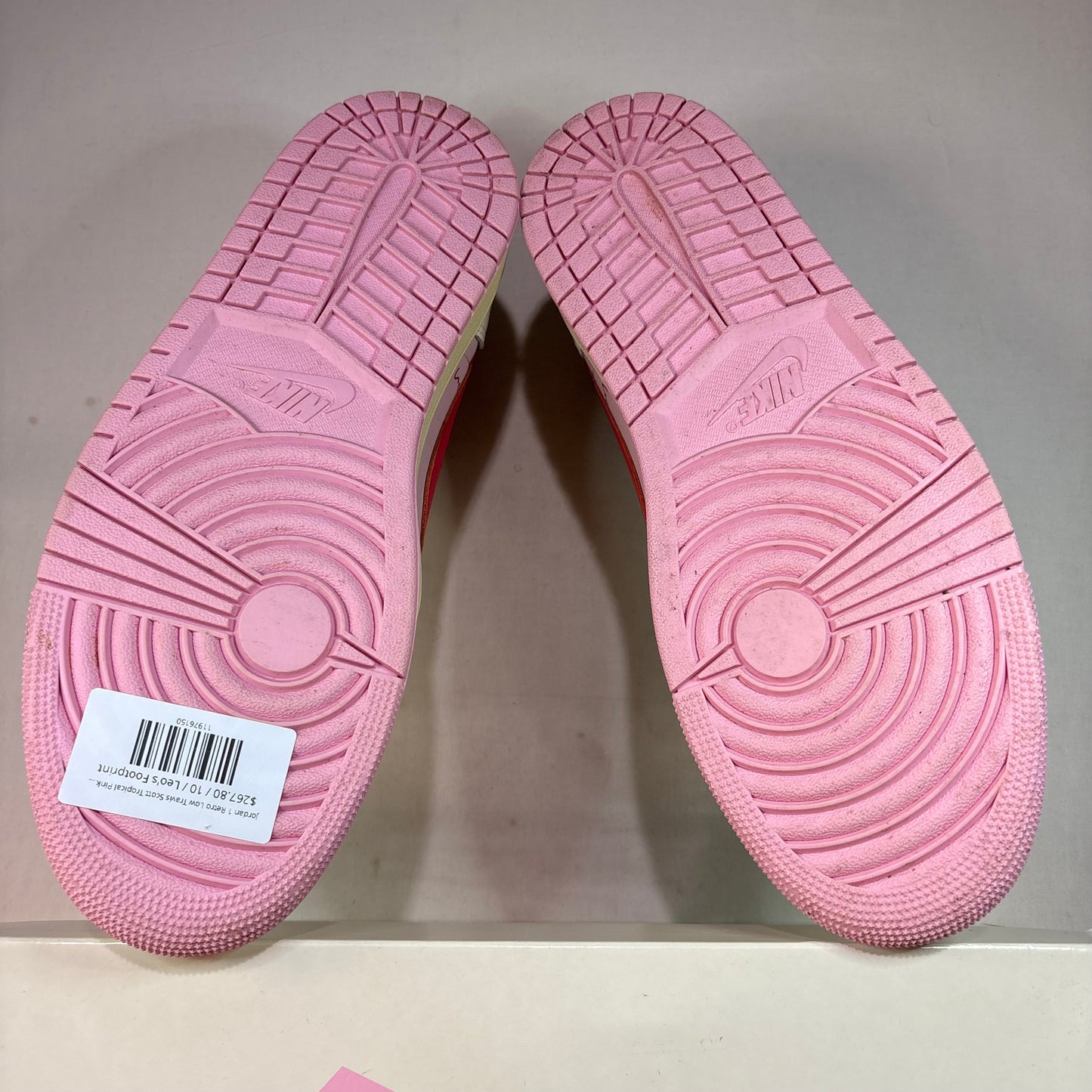Jordan 1 Retro Low Travis Scott Tropical Pink U10