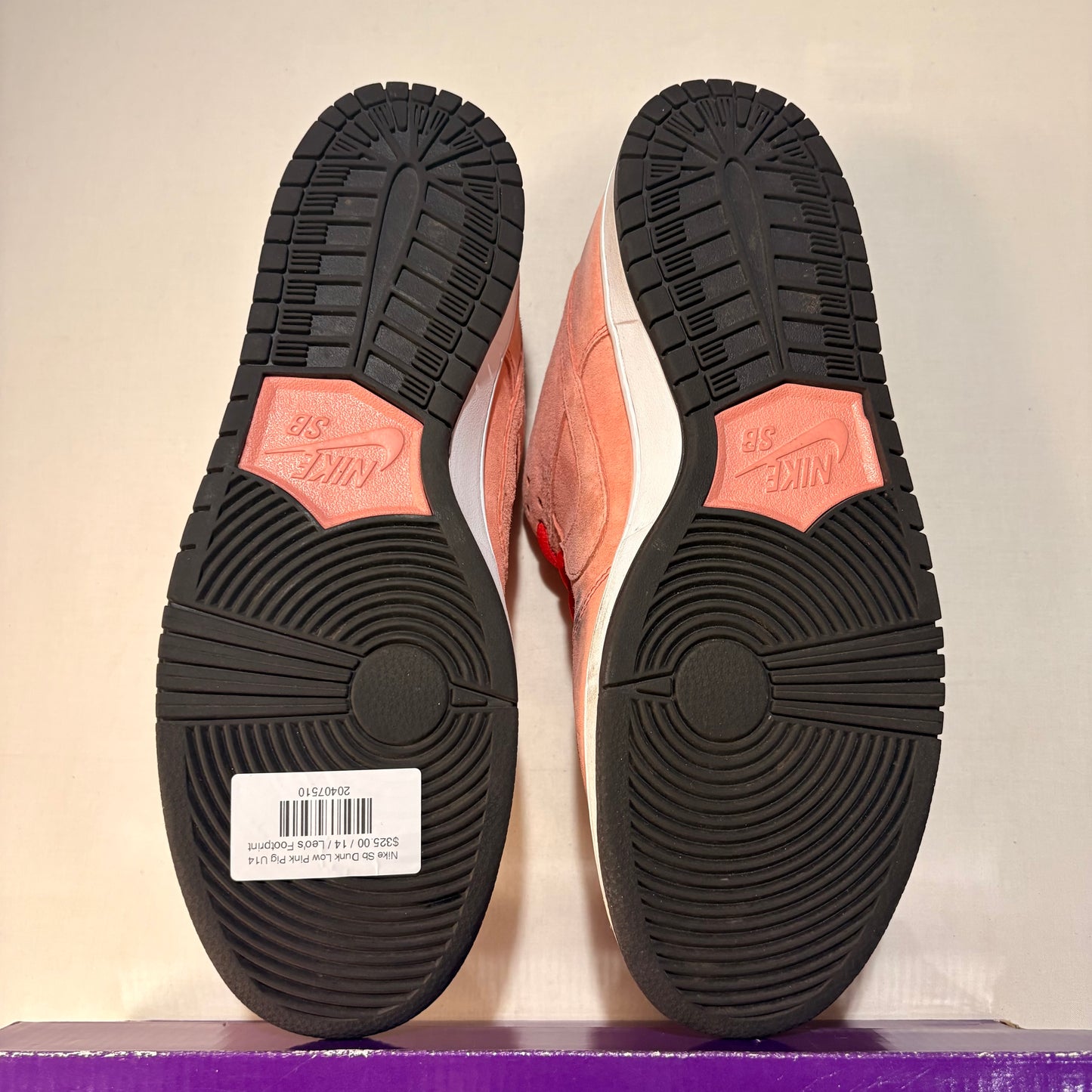 Nike Sb Dunk Low Pink Pig U14