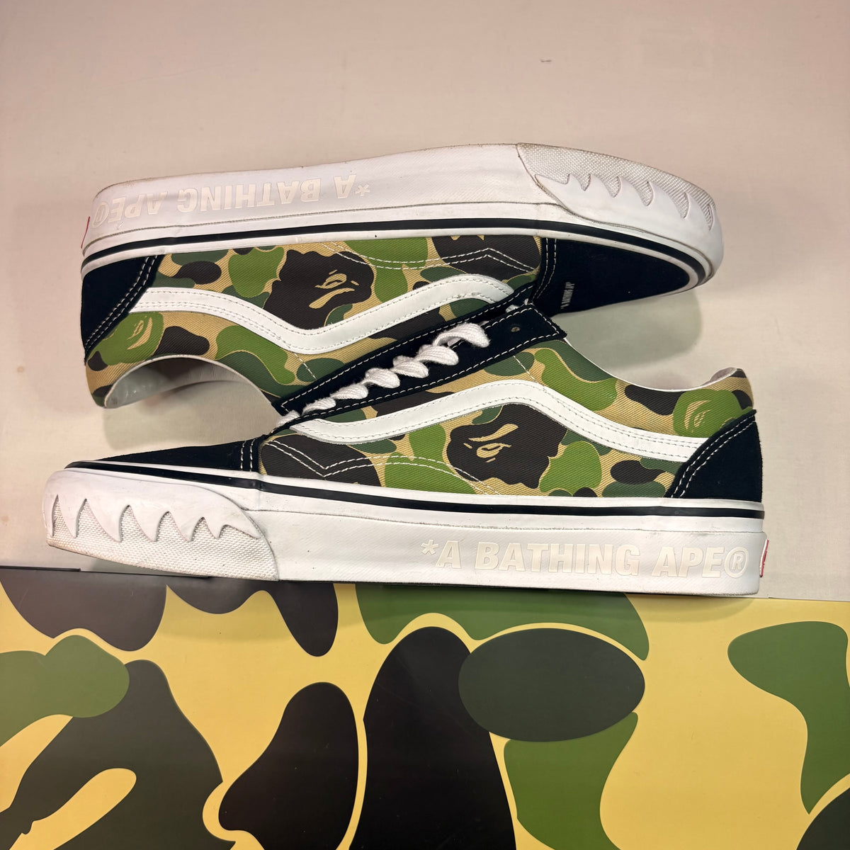 Vans LX Old Skool Bape ABC Multi-Camo U10