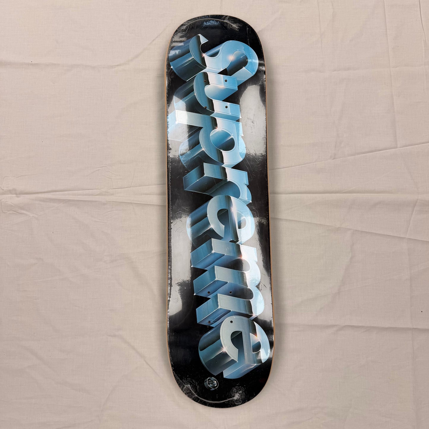 Supreme SS20 Chrome Logo Skateboard Deck