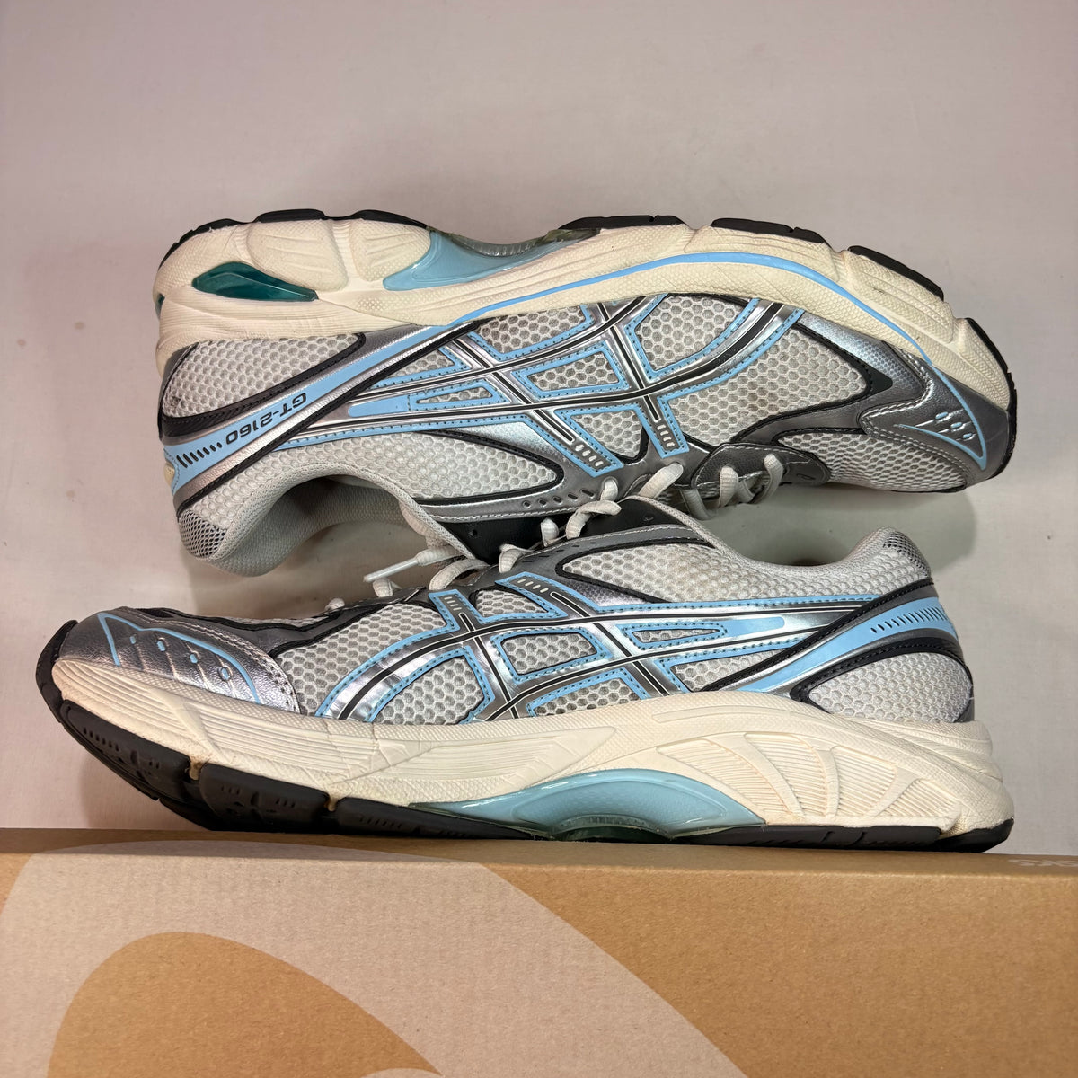 Asics Gt-2160 White Pure Silver U13