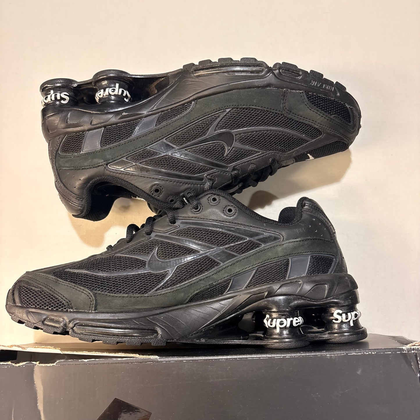 Nike Shox Ride 2 Supreme Black U9