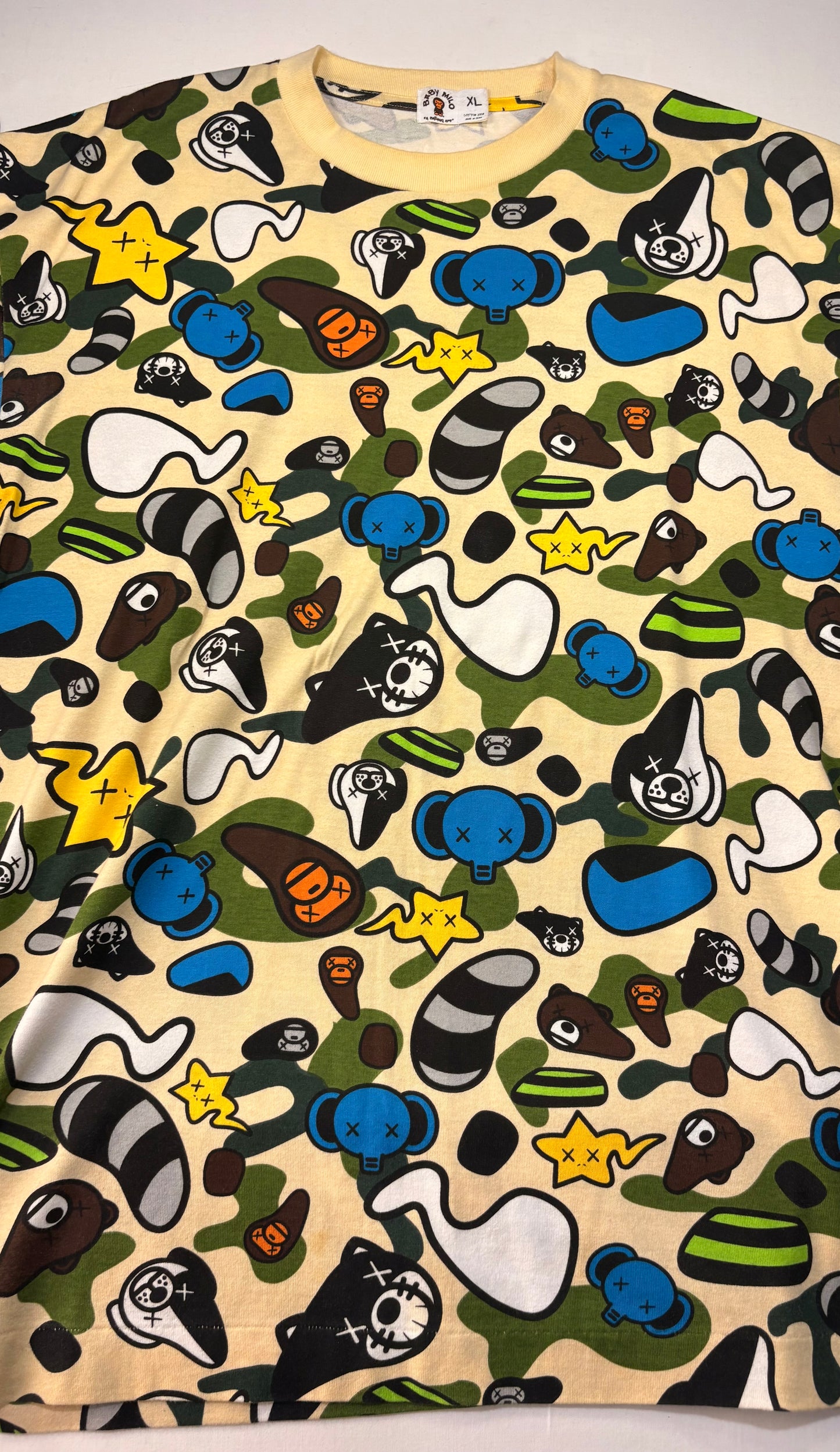 Bape Kaws Milo Animal Kingdom T-shirt