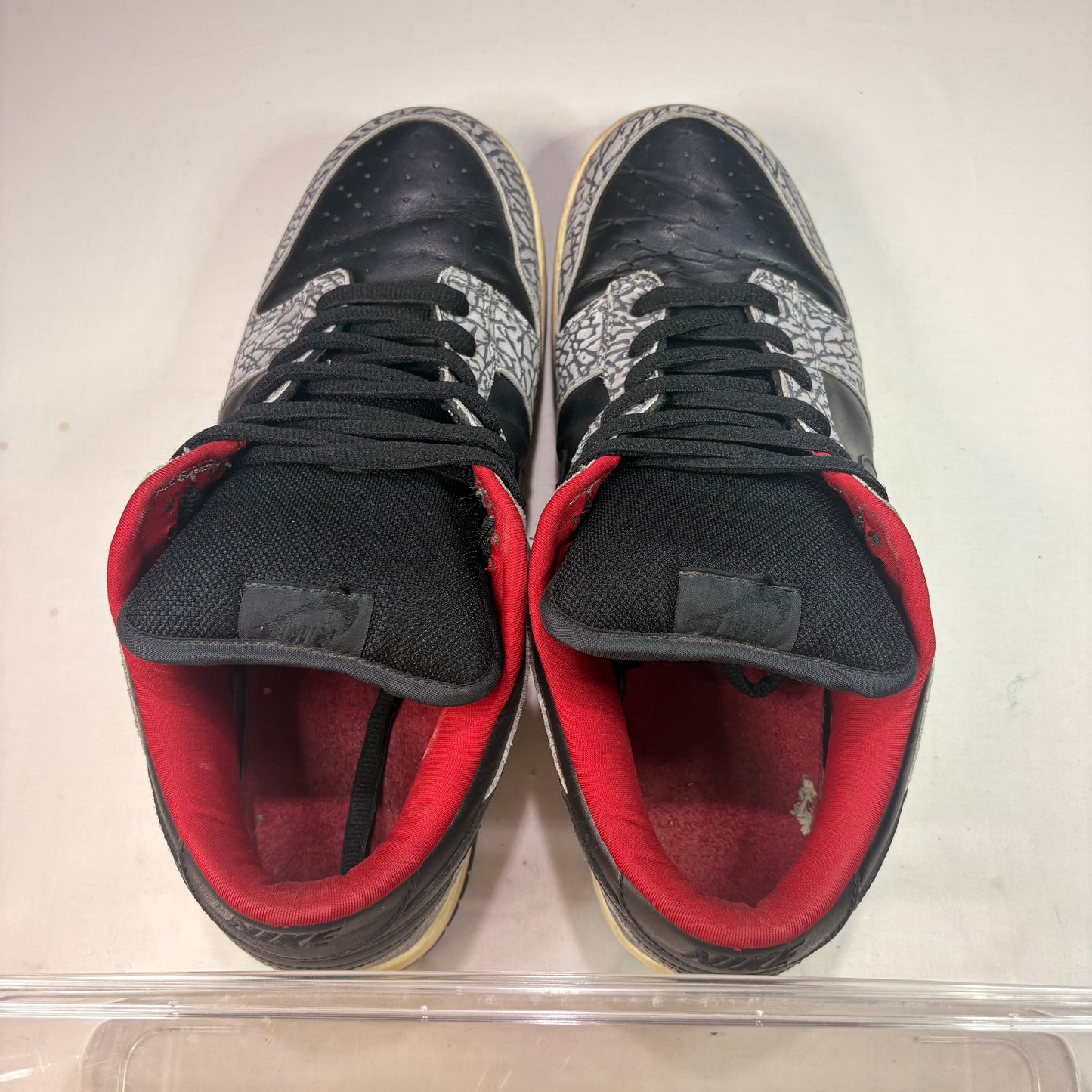 Nike SB Dunk Low Supreme Black Cement (2002) U14