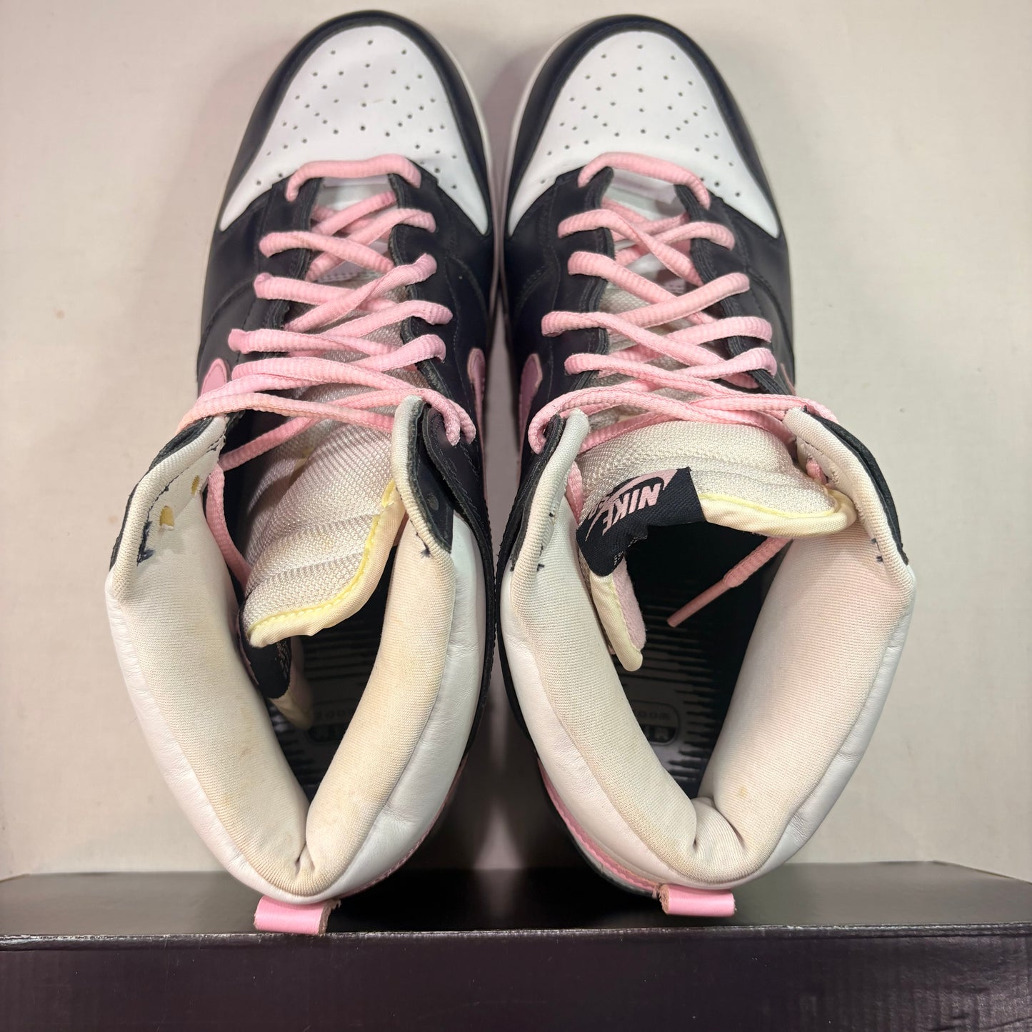 Nike Sb Dunk High Dark Obsidian Shy Pink U13