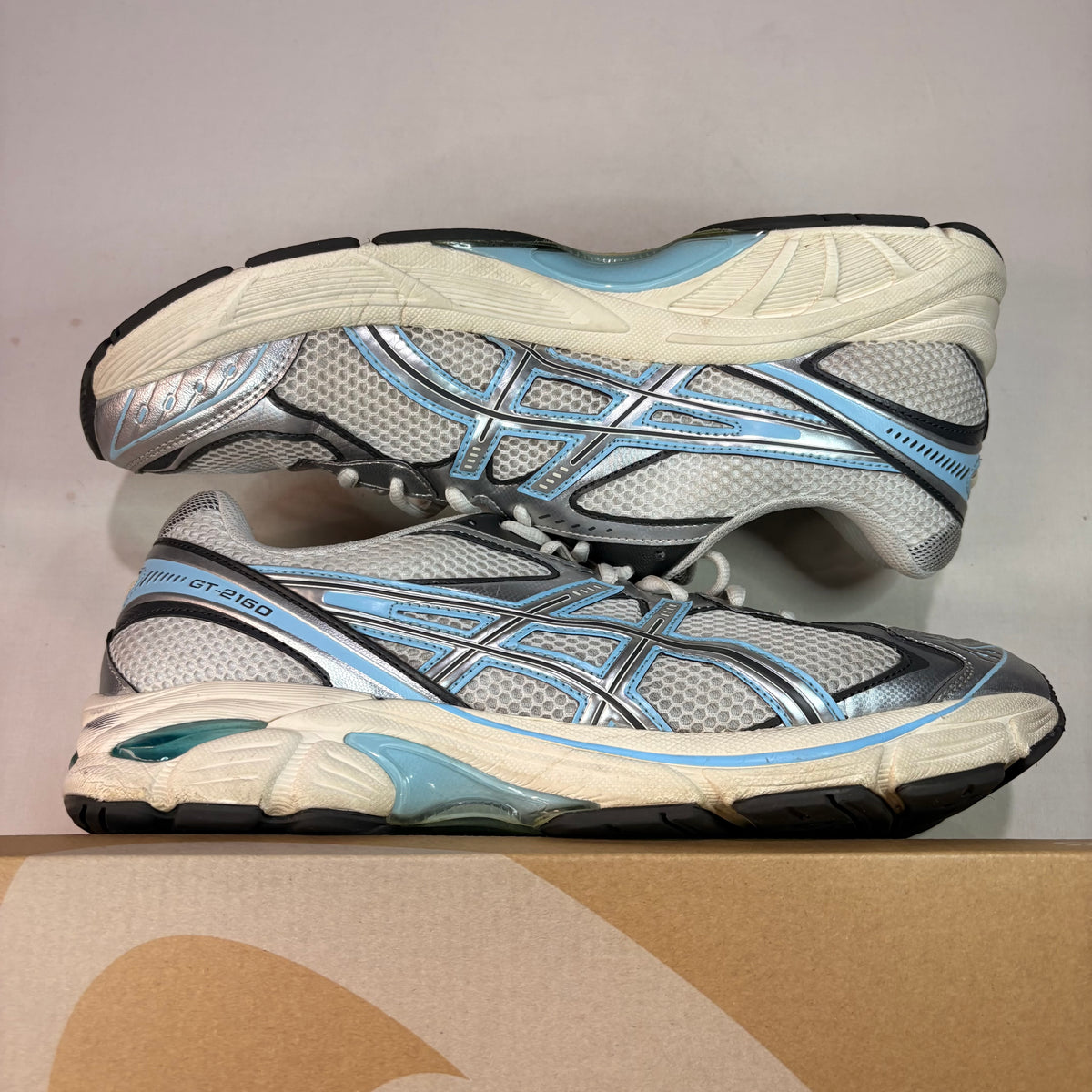 Asics Gt-2160 White Pure Silver U13