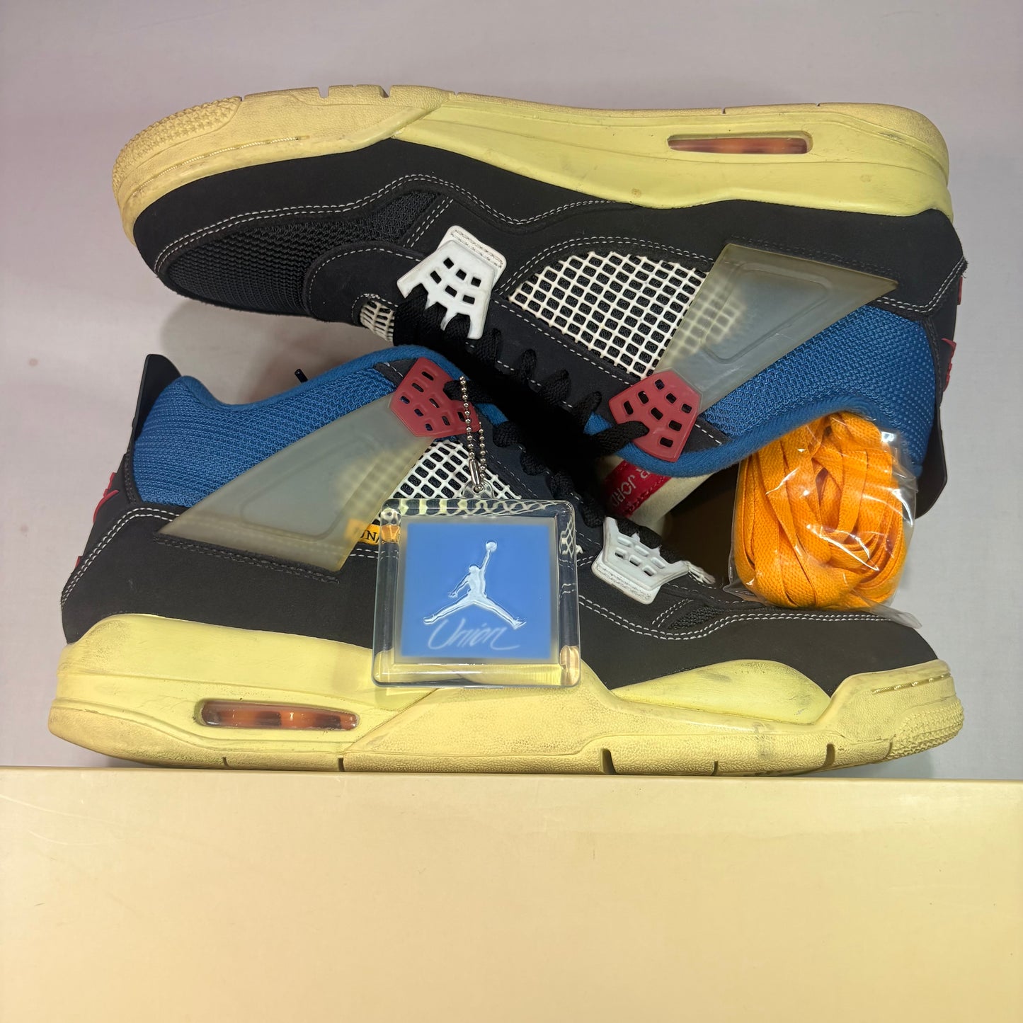 Jordan 4 Retro Union Off Noir U13
