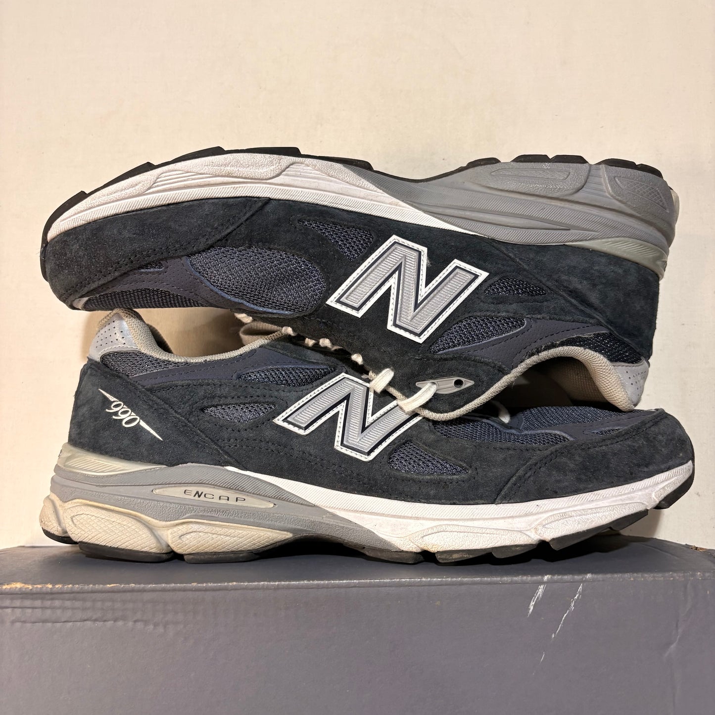 New Balance 990v3 MiUSA Navy Denim U12
