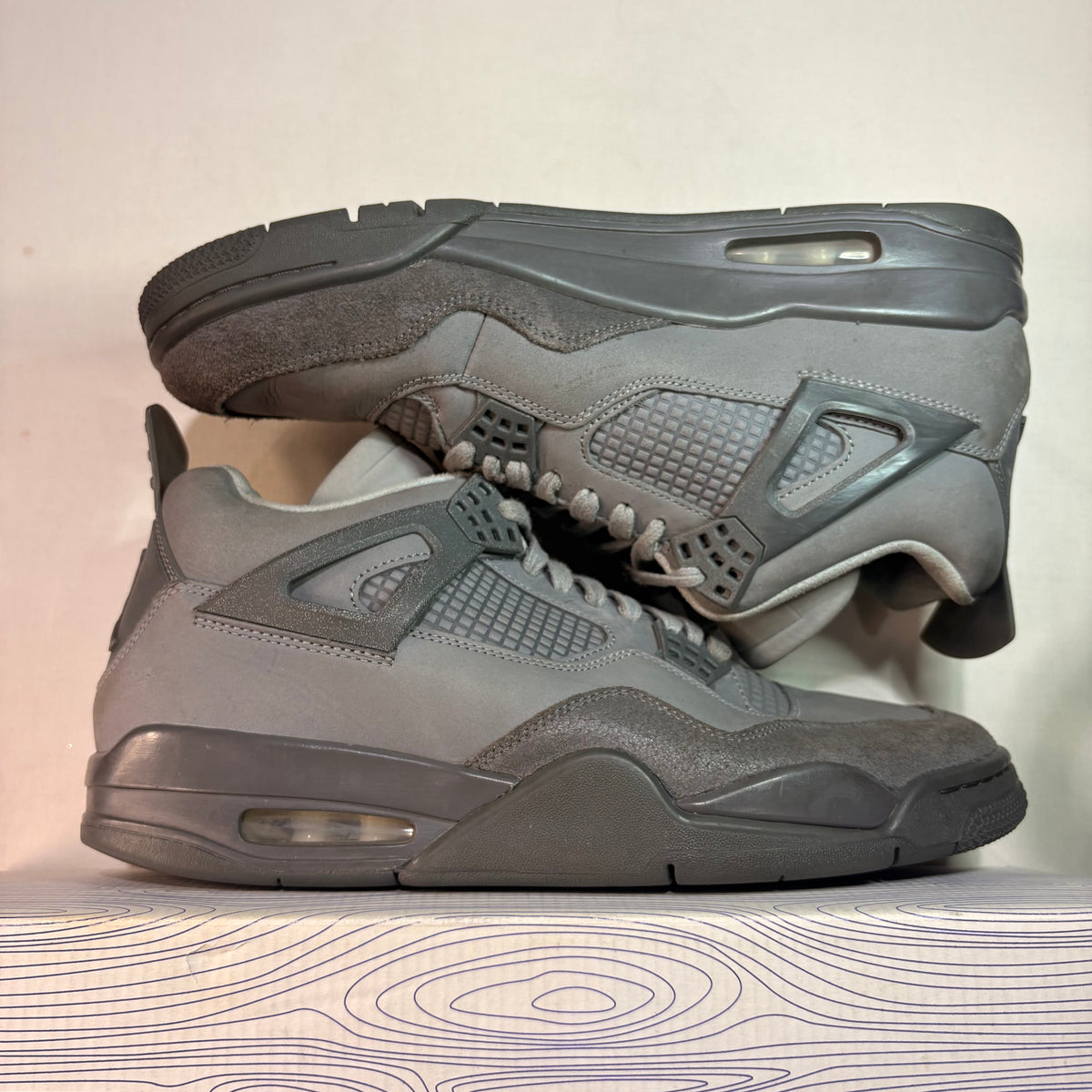 Jordan 4 Retro Paris Olympics Wet Cement U11