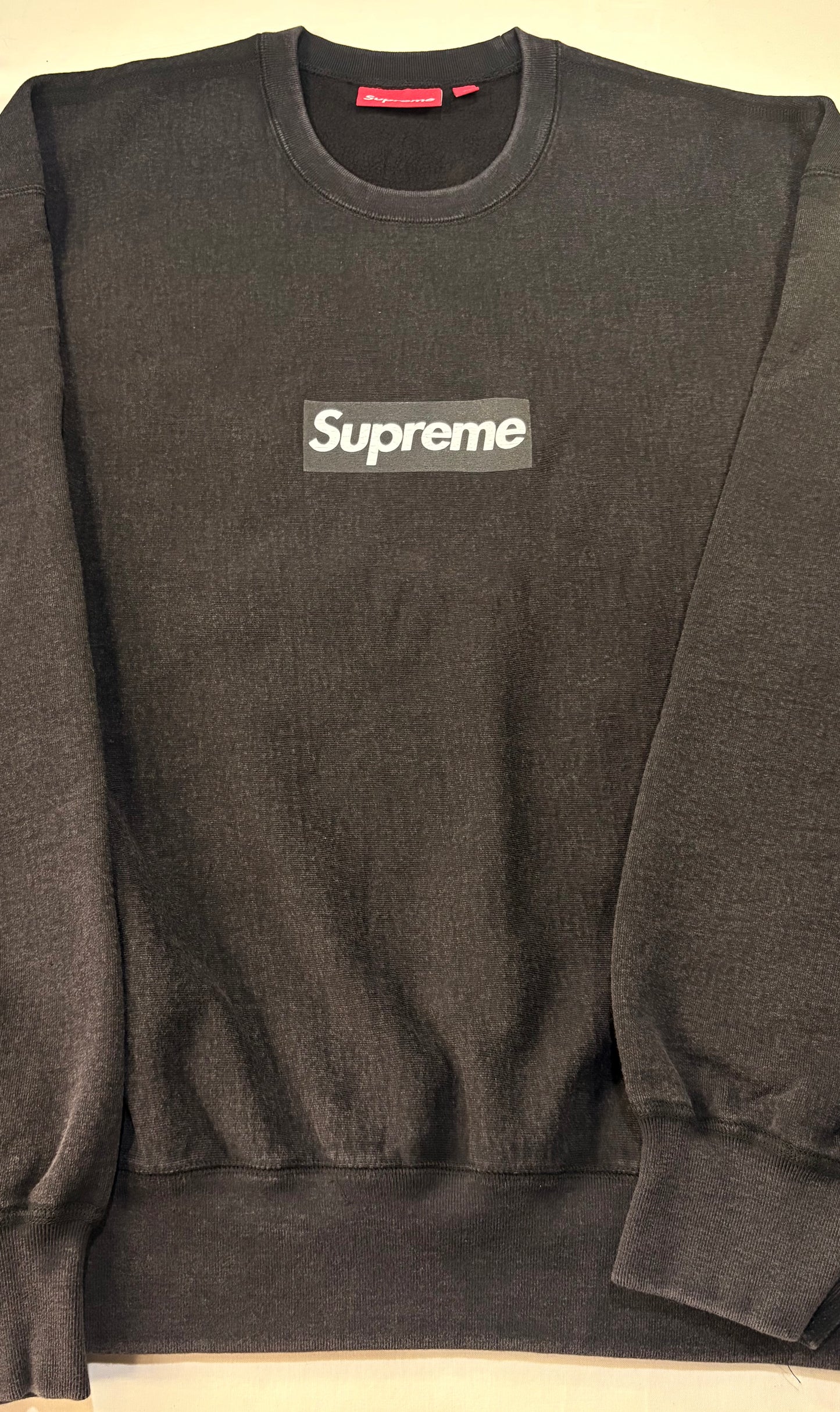 Supreme SS25 Washed Box Logo Crewneck