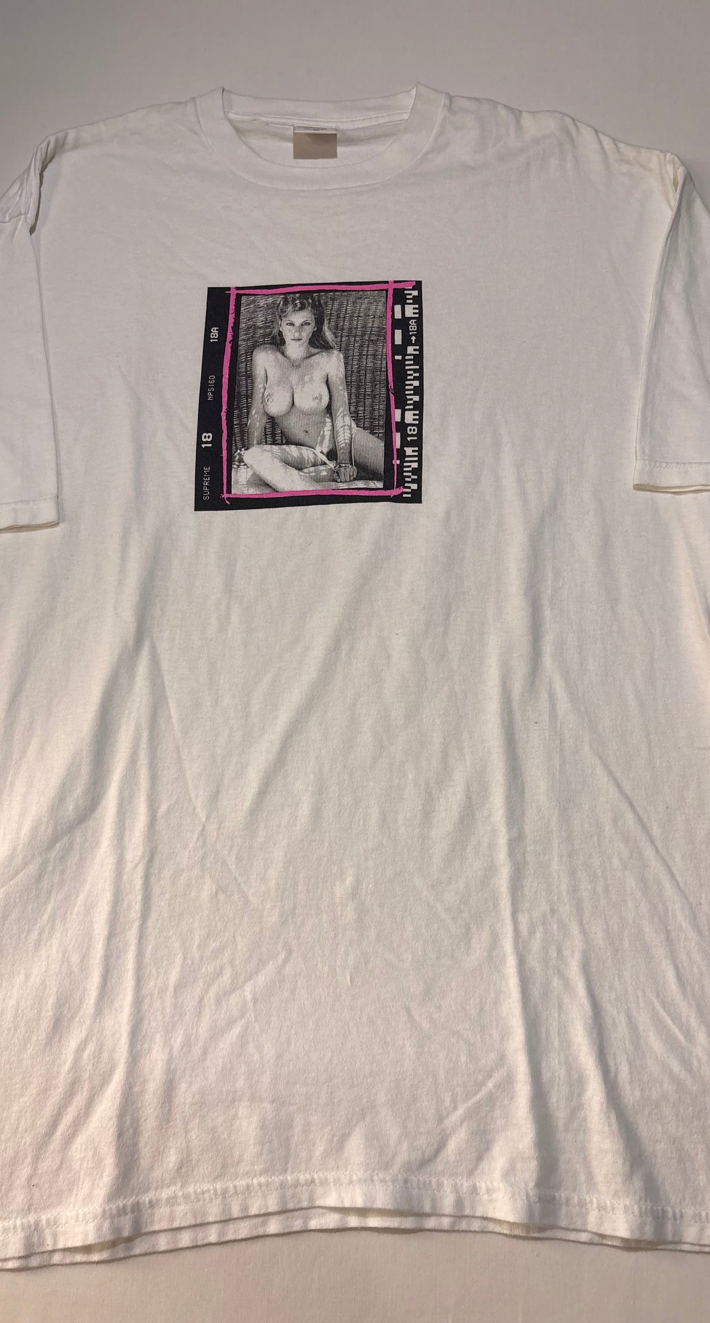 Supreme AW03 Terry Richardson Calendar Tee