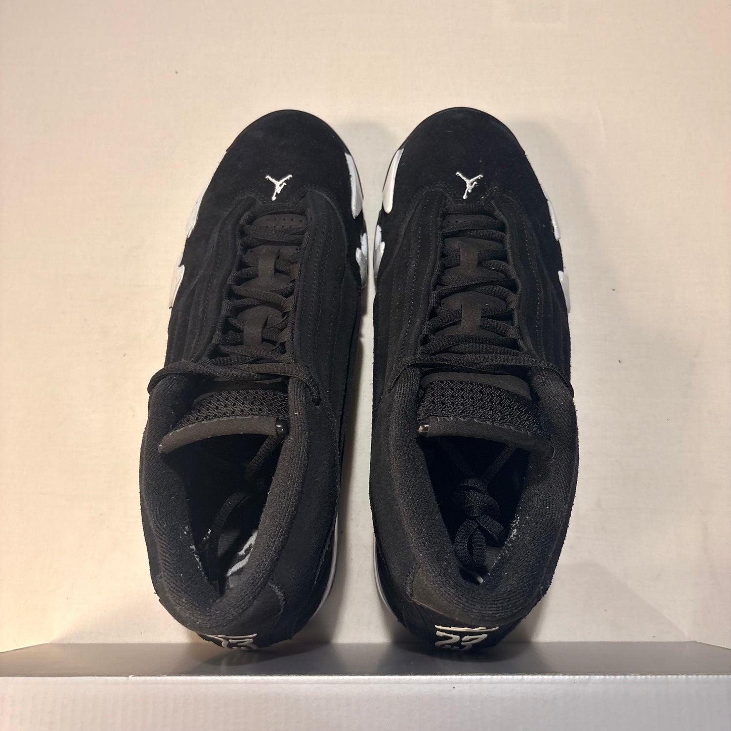 Jordan 14 Retro Black White U10