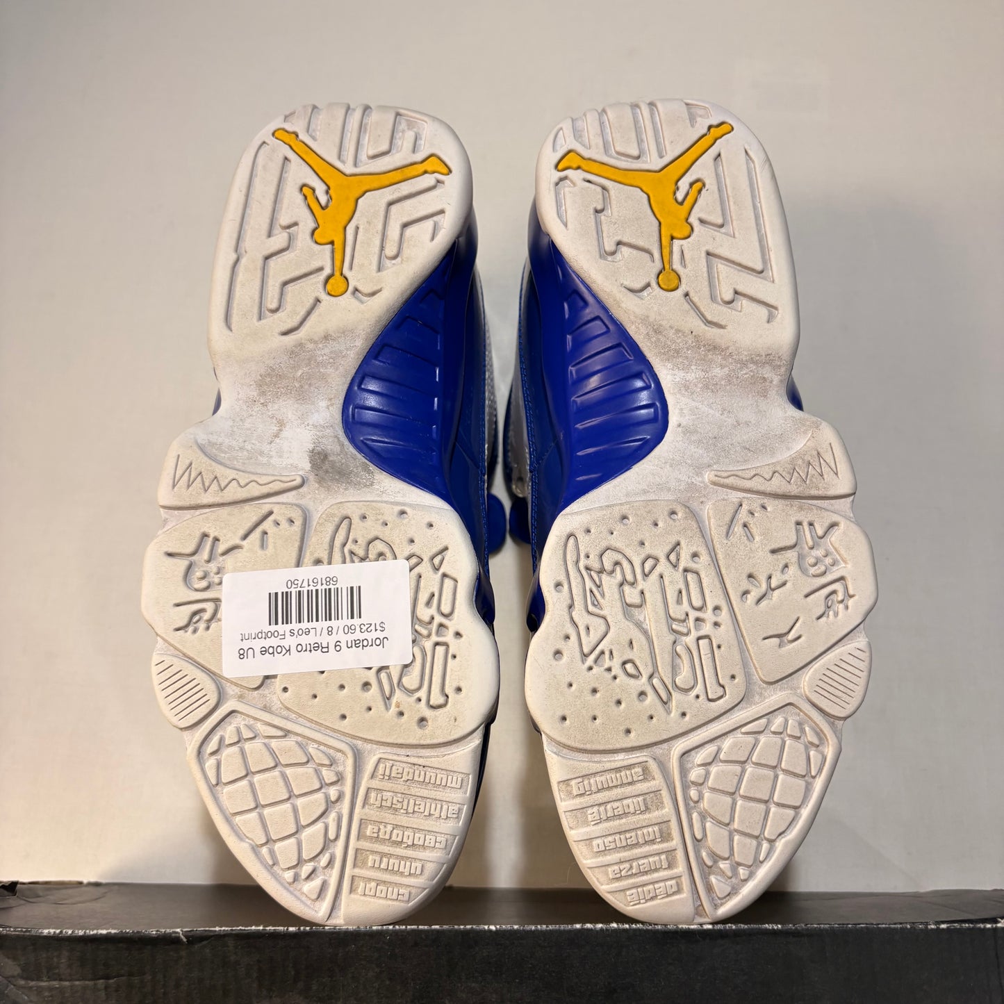 Jordan 9 Retro Kobe U8
