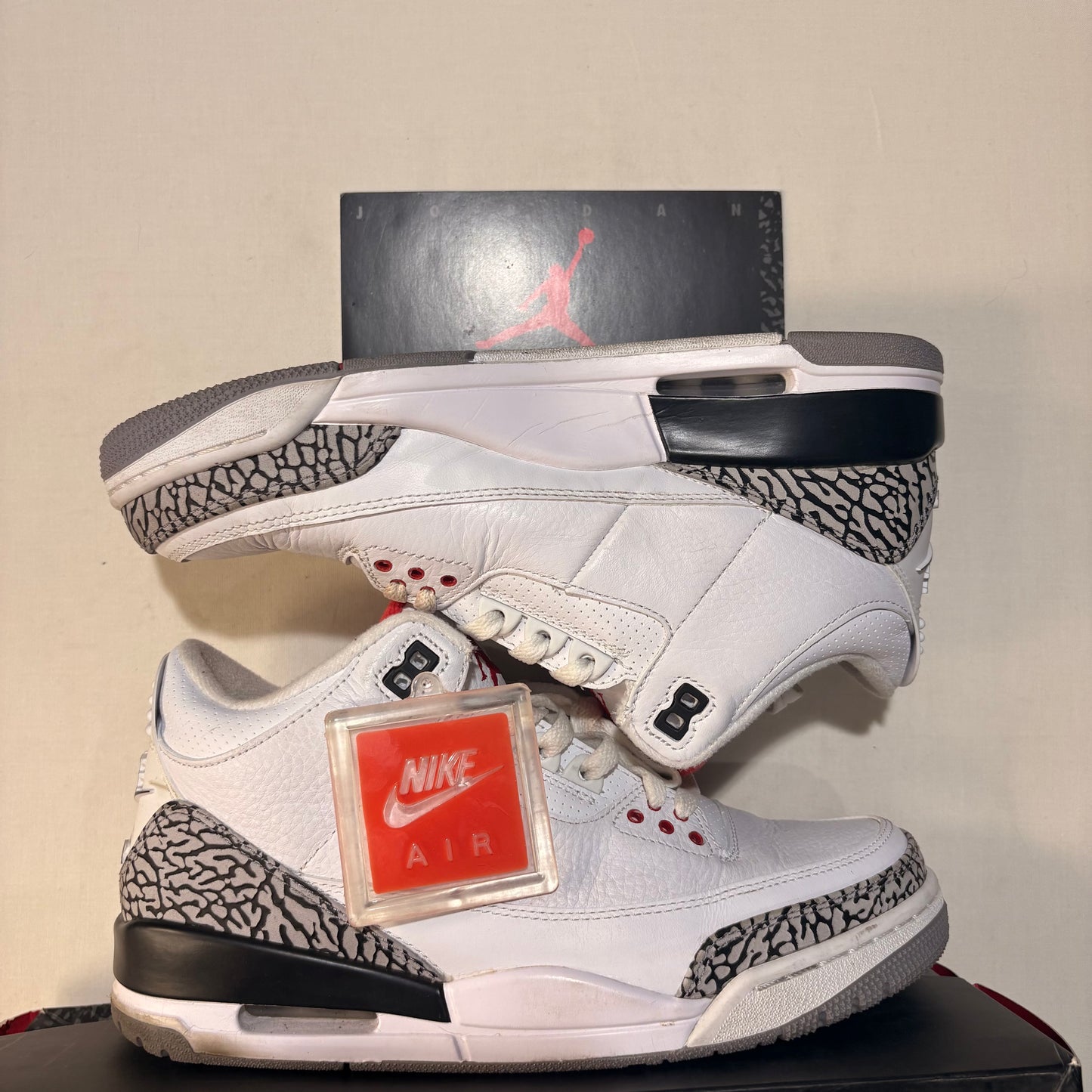 Jordan 3 Retro White Cement 88 Dunk Contest (2013) U8