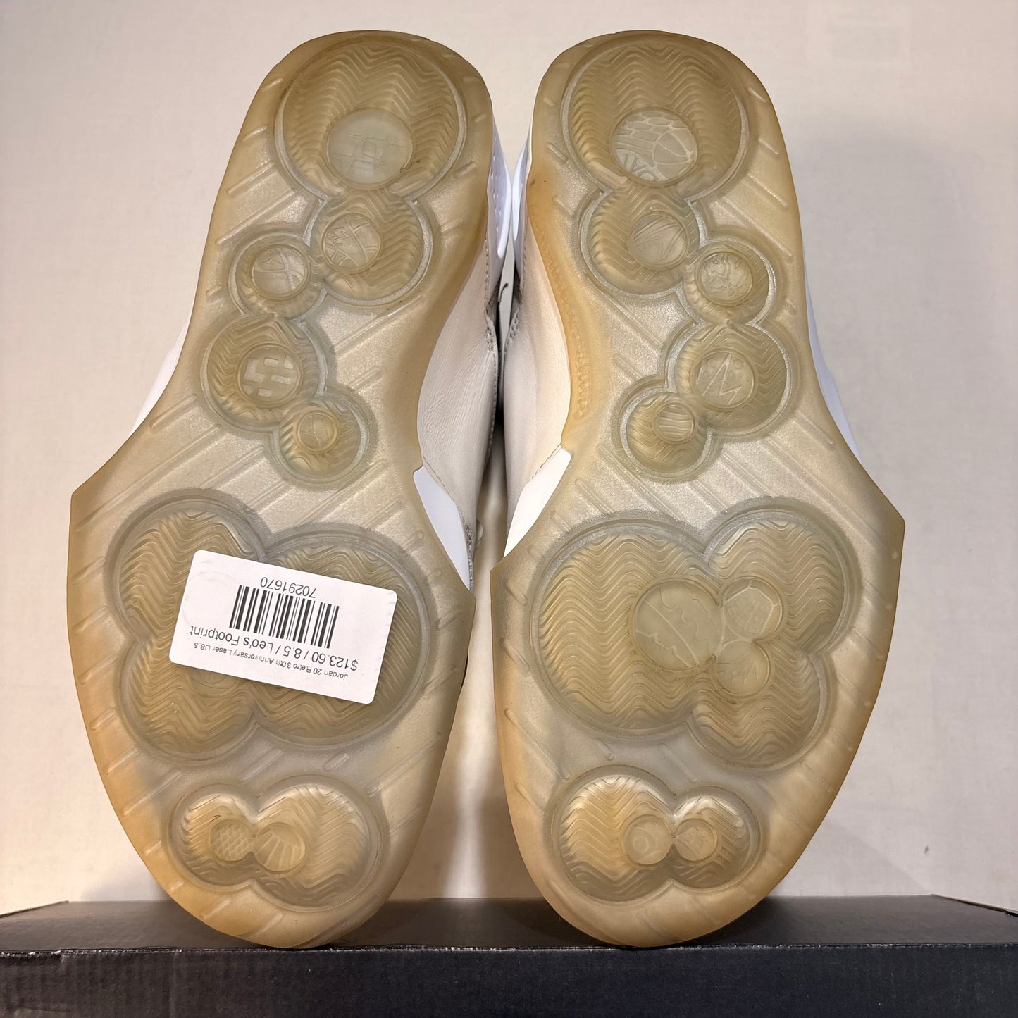 Jordan 20 Retro 30th Anniversary Laser U8.5
