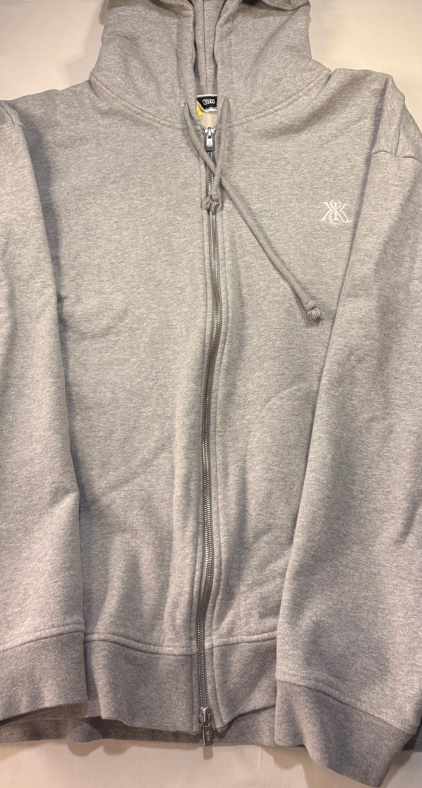 Kith Suede Fleece Nelson Zip Hoodie U