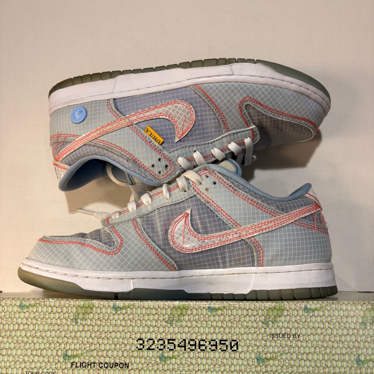 Nike Dunk Low Union Passport Pack Argon U9.5
