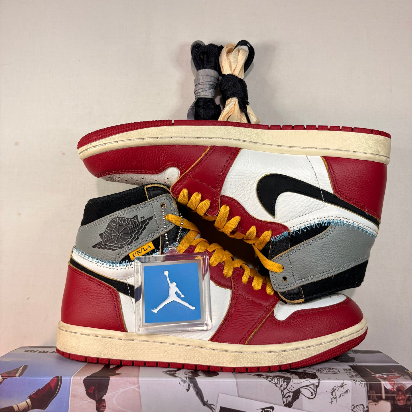 Jordan 1 Retro High Union La Chicago Shadow U8.5