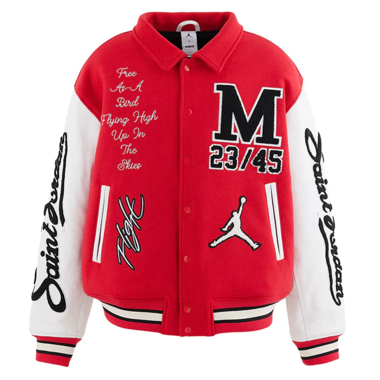 Jordan x Saint Mxxxxxx Varsity Jacket