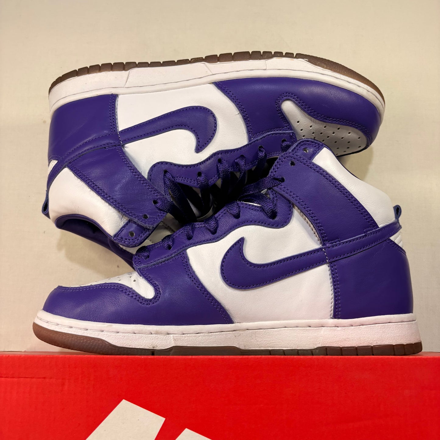 Nike Dunk High Varsity Purple U10W