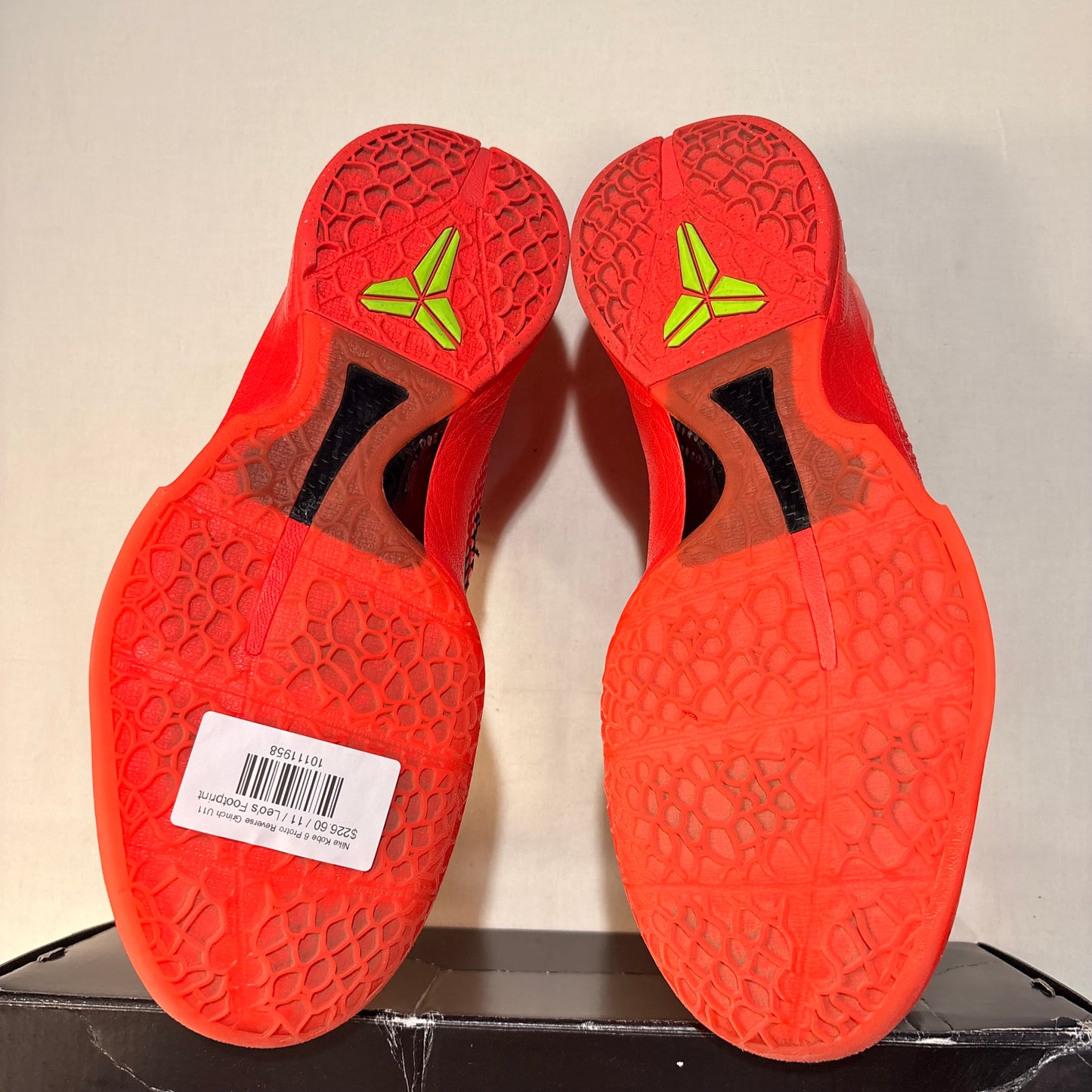 Nike Kobe 6 Protro Reverse Grinch U11