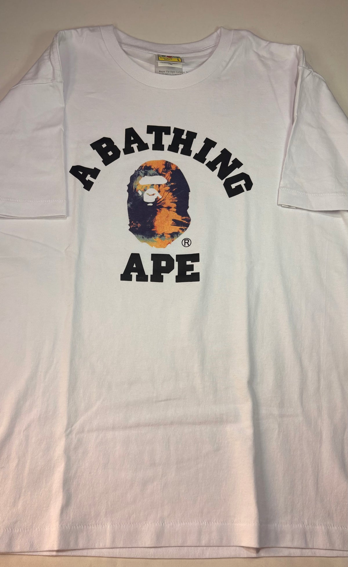Bape Tie Dye College Tee