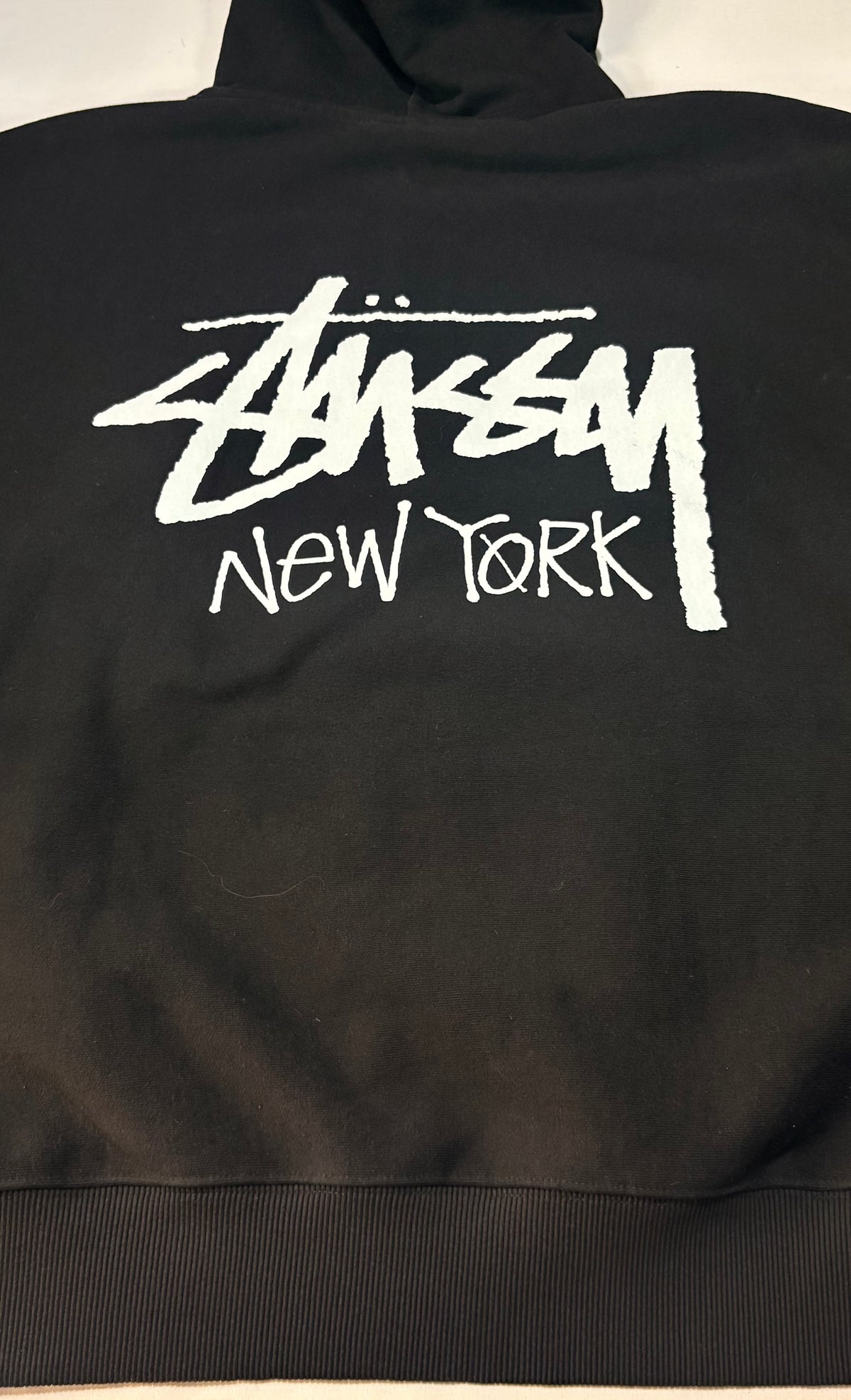 Stussy Stock NY Exclusive Zip Up Hooded Sweatshirt