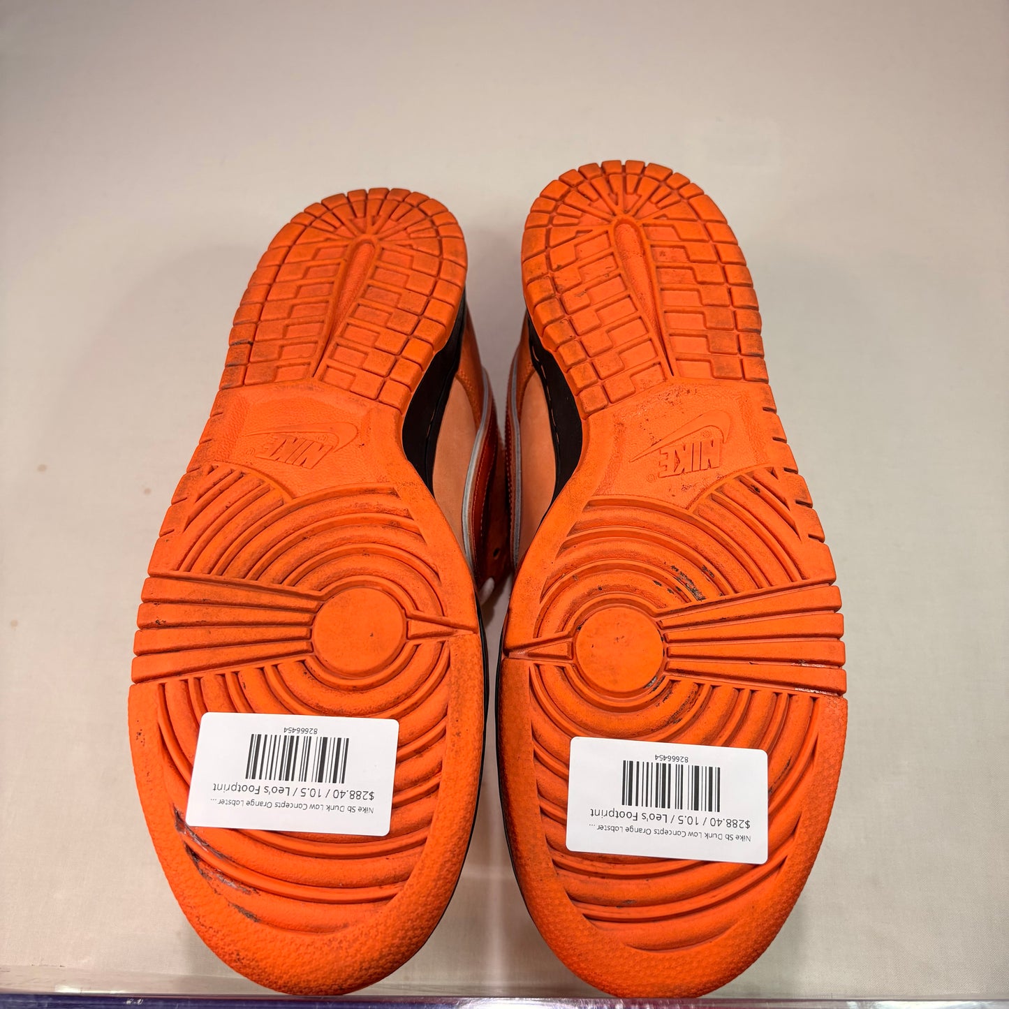 Nike Sb Dunk Low Concepts Orange Lobster U10.5