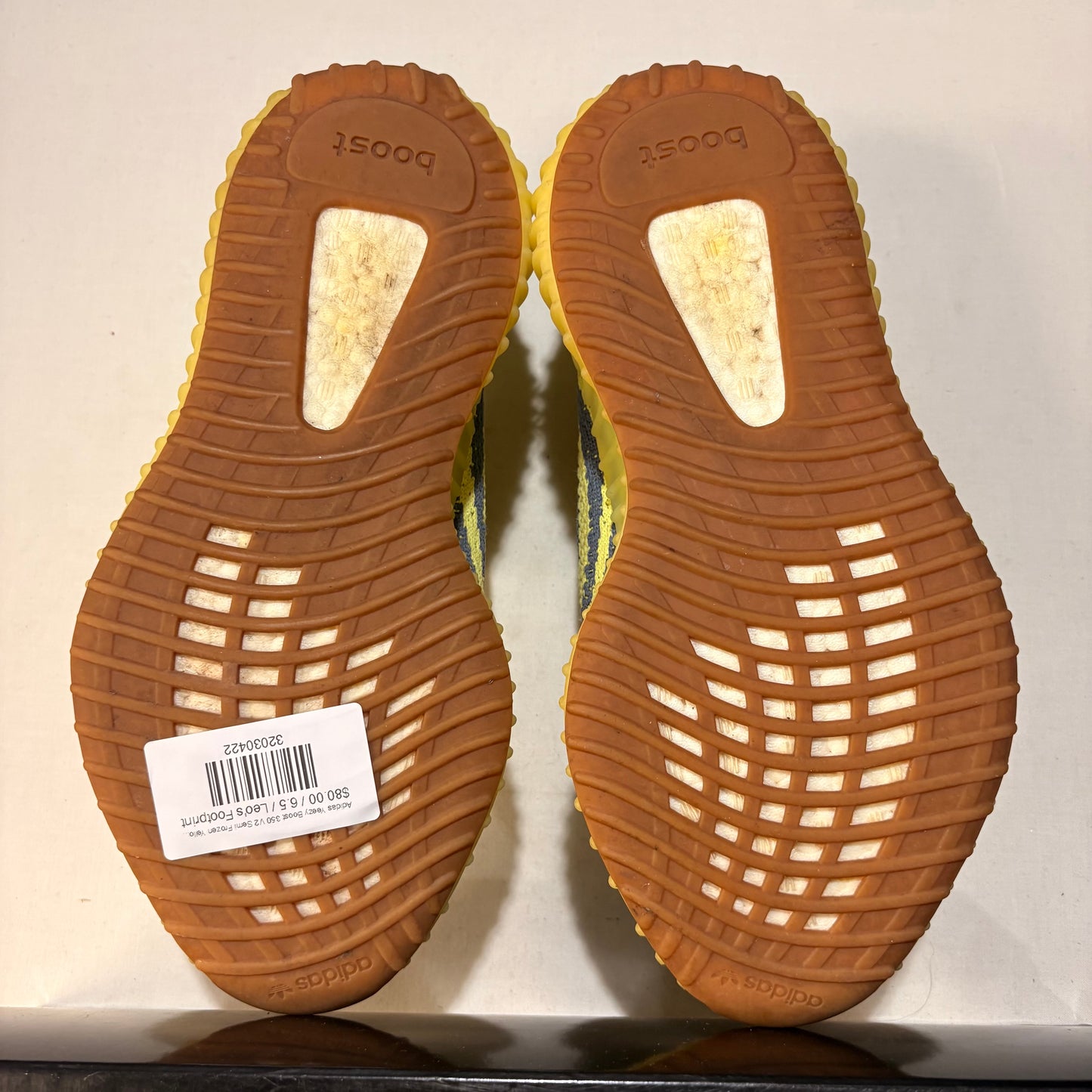 Adidas Yeezy Boost 350 V2 Semi Frozen Yellow U6.5