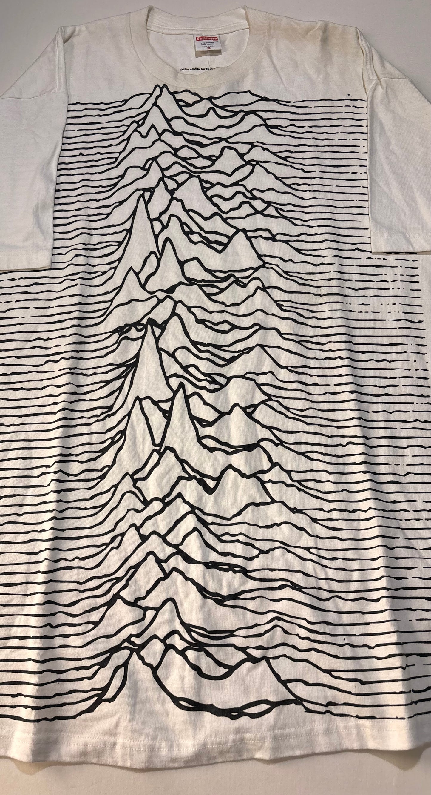 Supreme Peter Saville Joy Division Tee