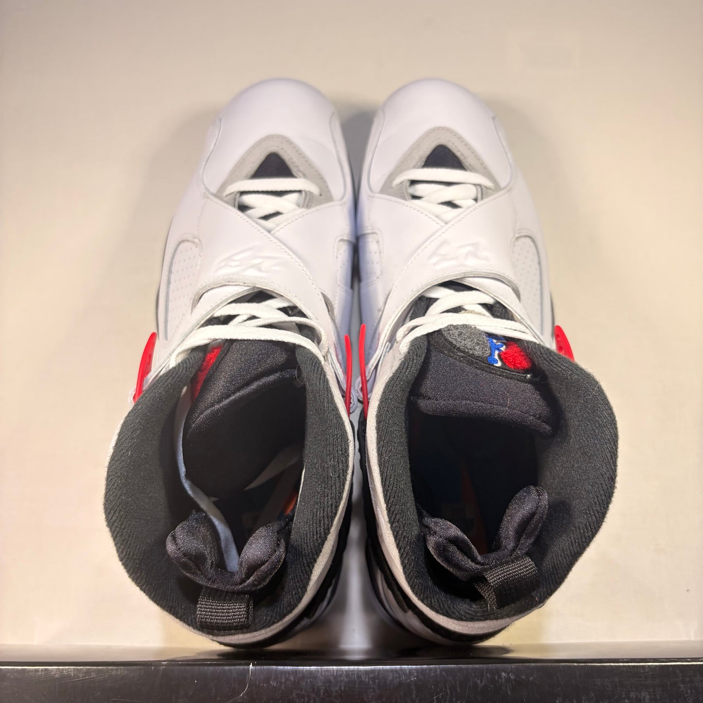 Jordan 8 Retro White True Red U13