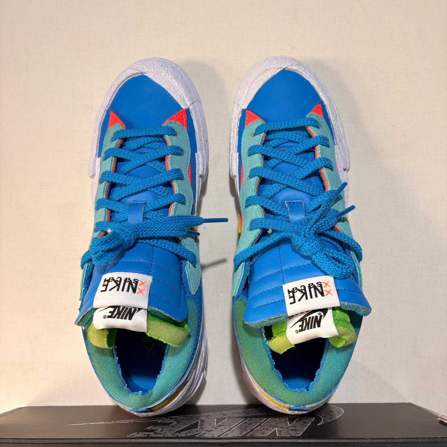 Nike Blazer Low Sacai Kaws Neptune Blue U9