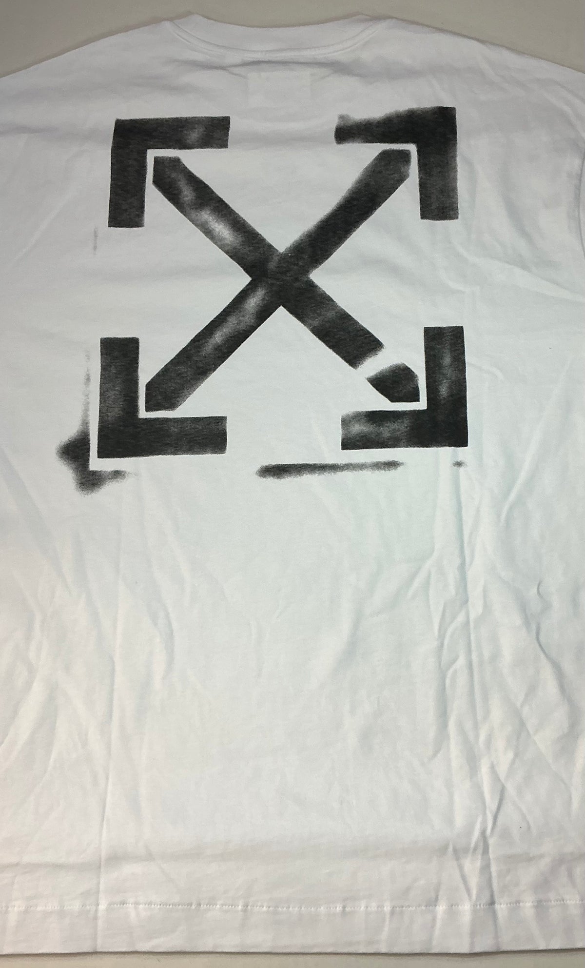 Off White Spray Tee