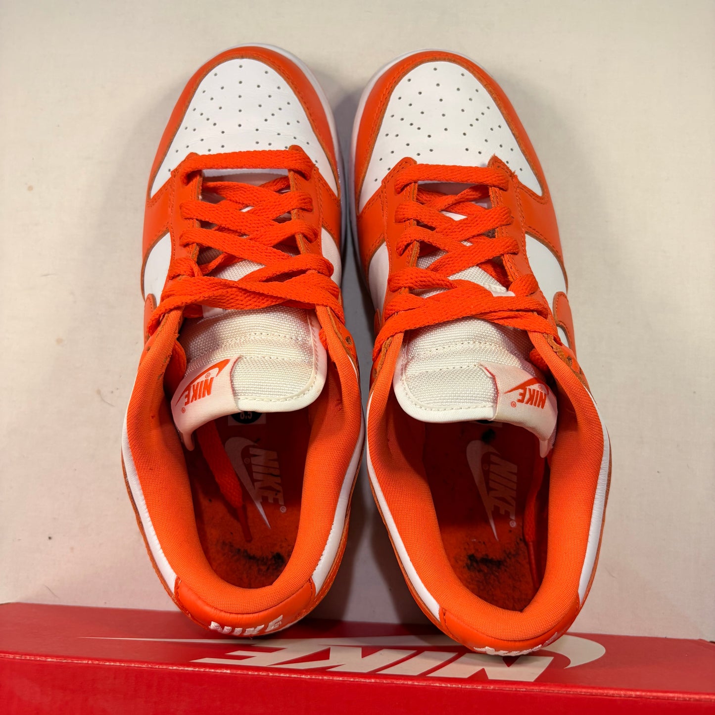 Nike Dunk Low Syracuse U8.5