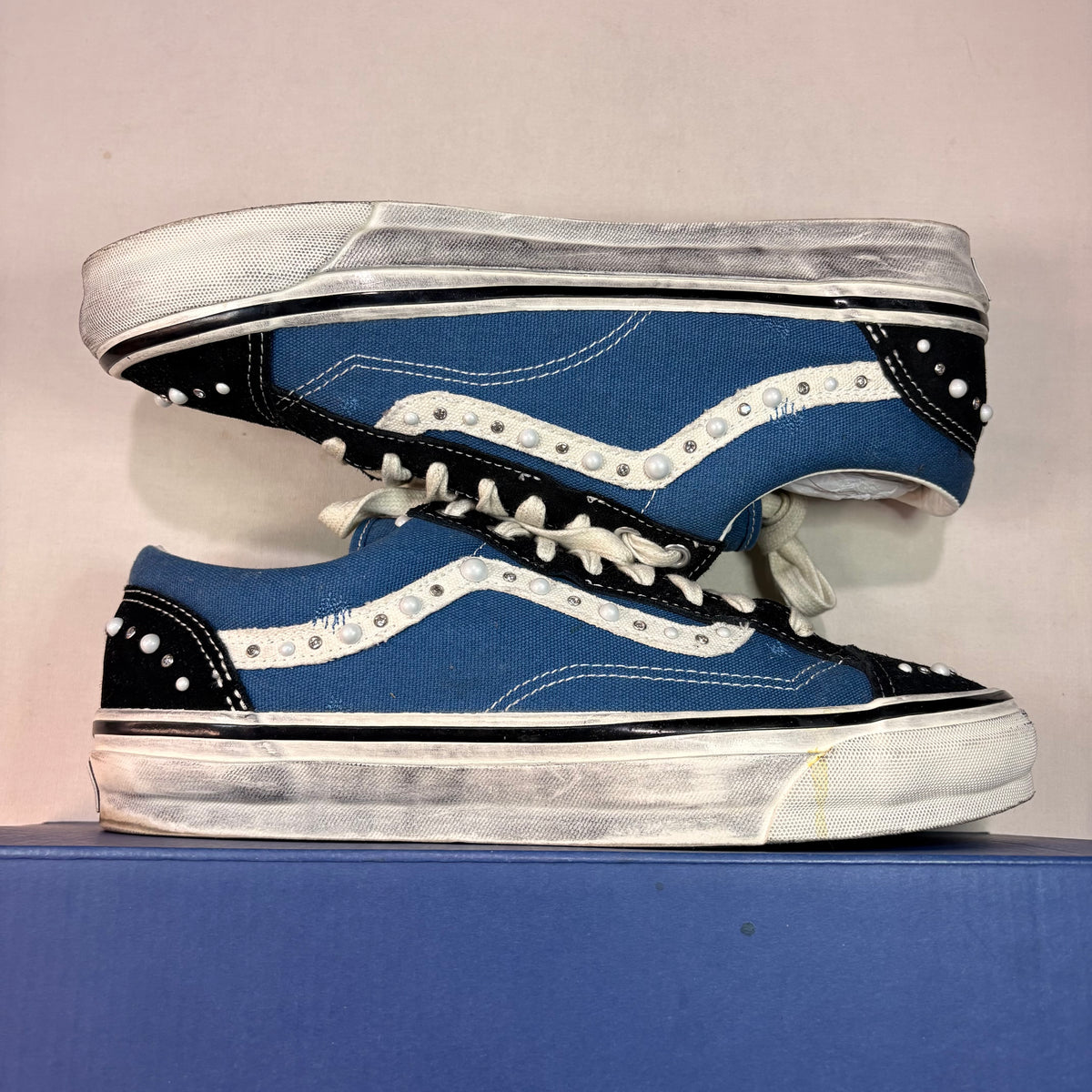 Vans LX Old Skool 36 Pearlized Pack Black Navy U9.5
