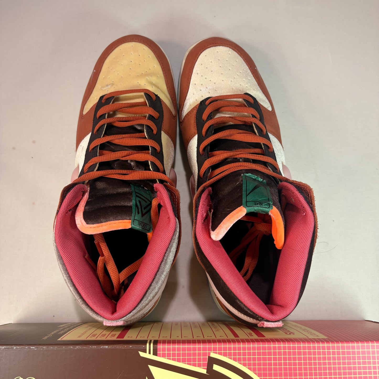 Nike Dunk Mid Social Status Free Lunch Chocolate Milk U14