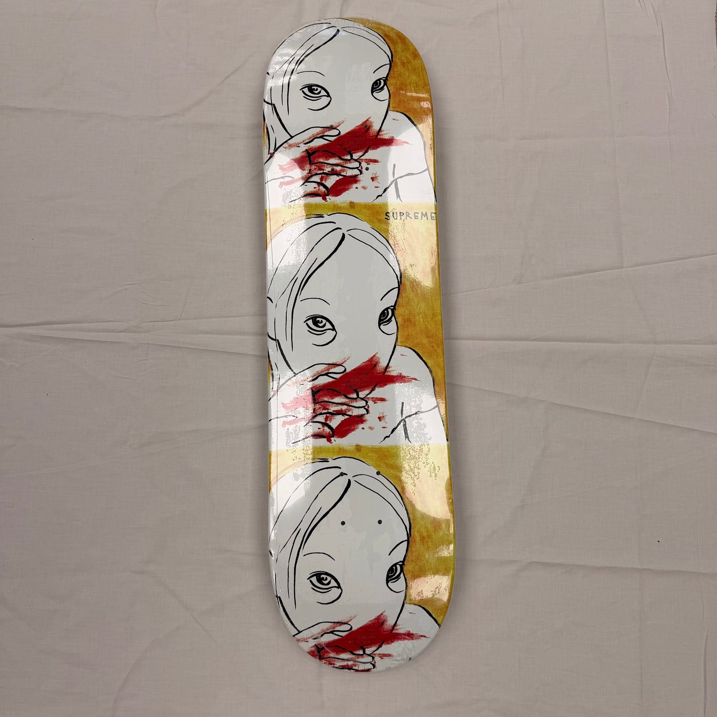 Supreme FW19 Nose Bleed Skateboard Deck