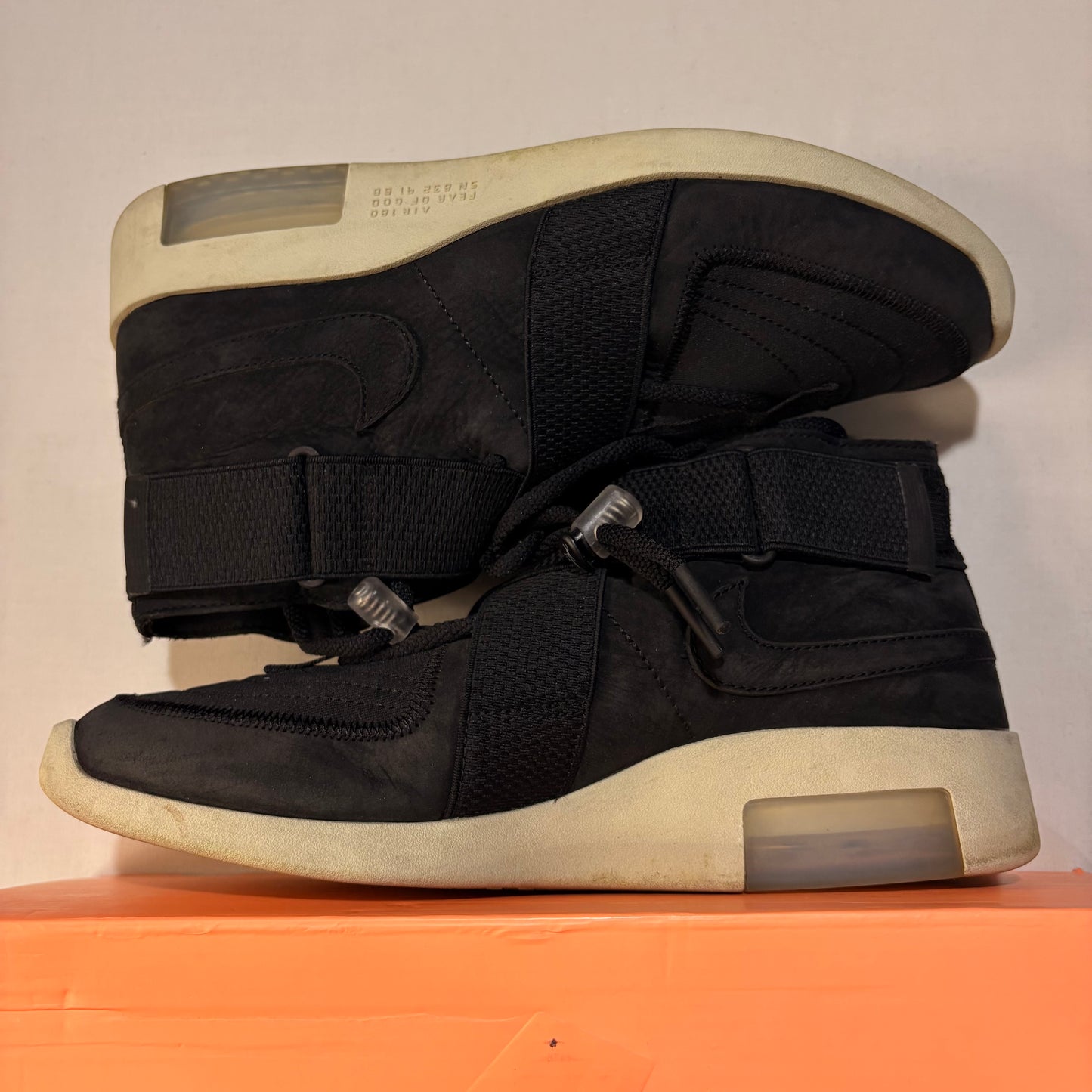 Nike Air Fear of God Raid Black U8.5