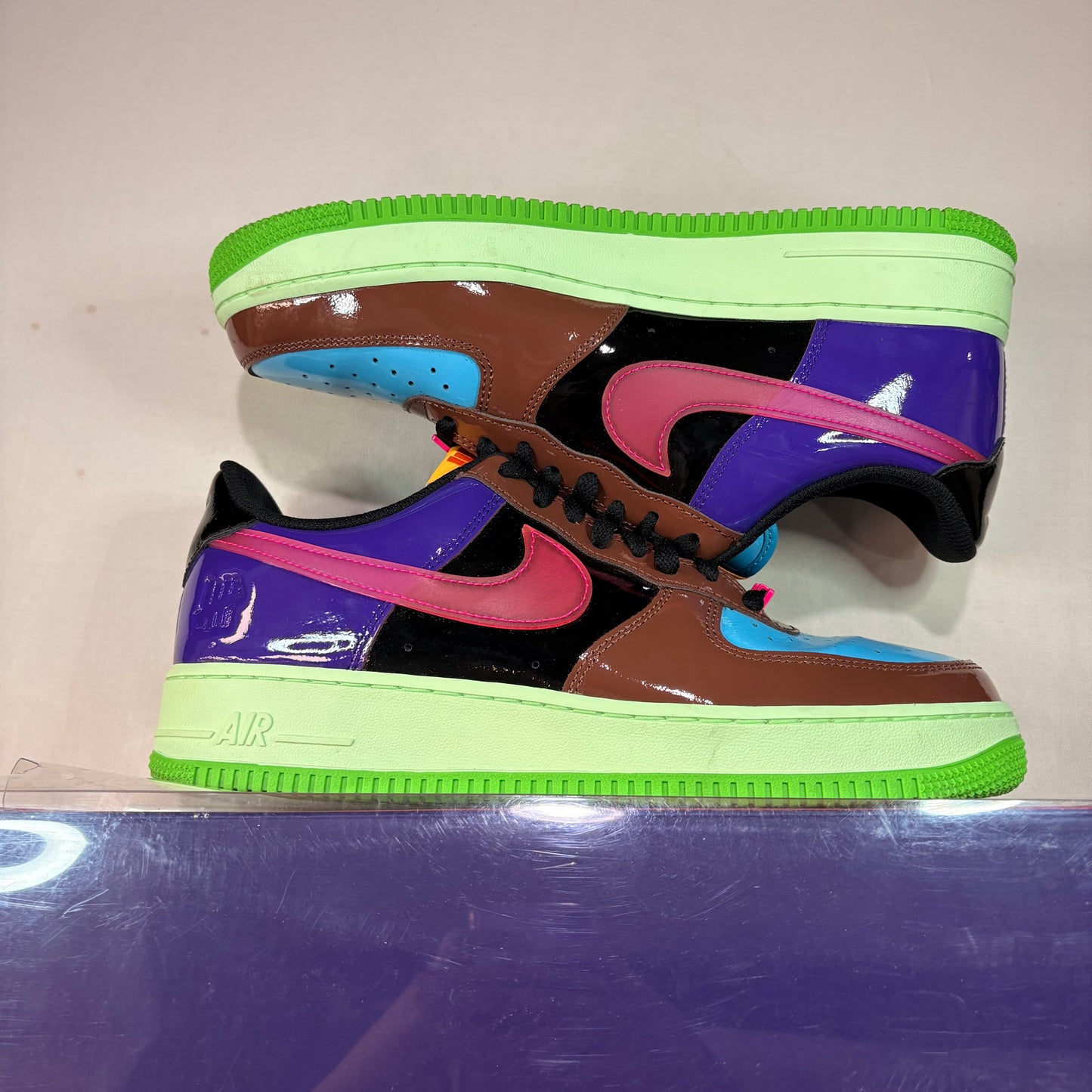 Nike Air force 1 Low Undefeated Multi Patent Pink Prime U10