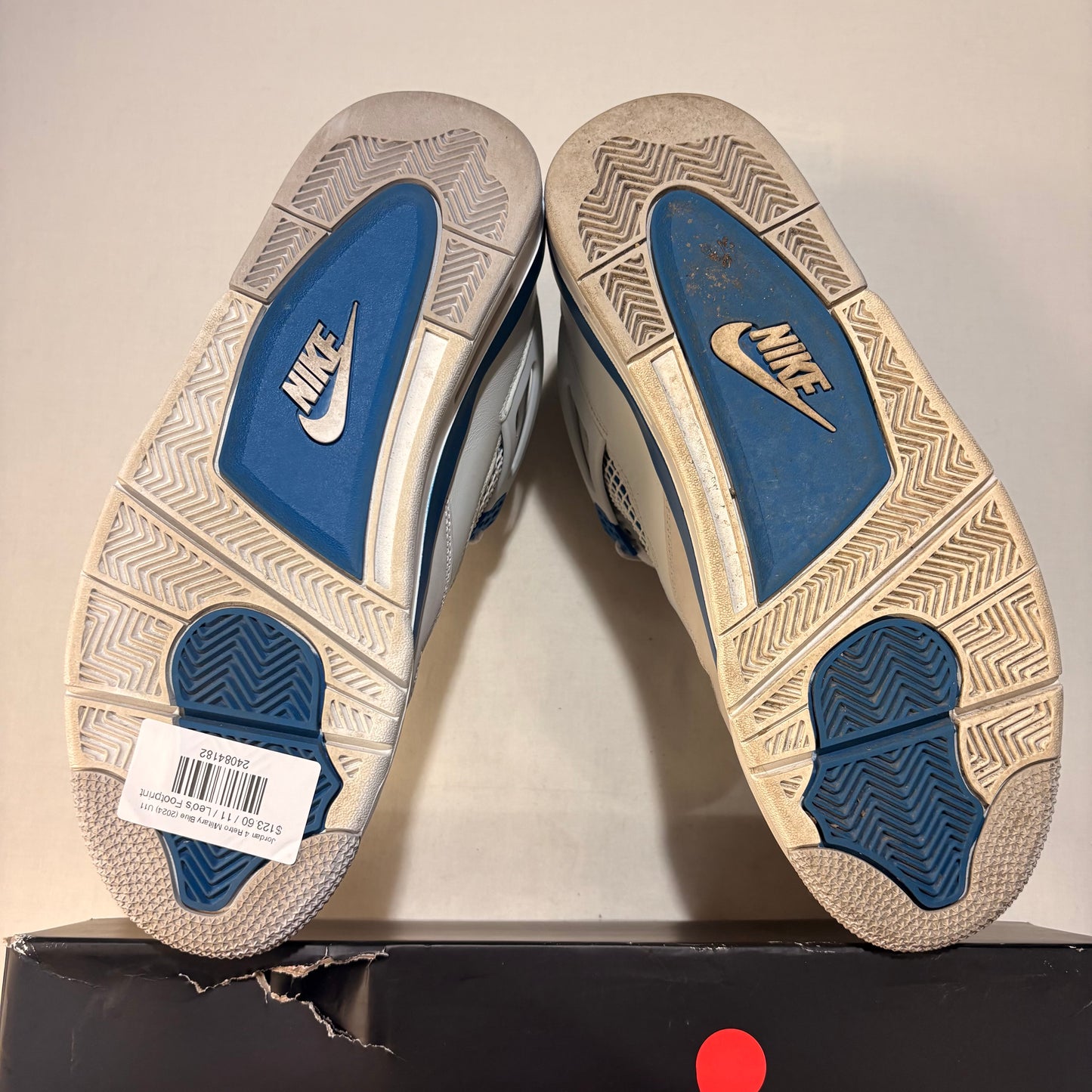 Jordan 4 Retro Military Blue (2024) U11.5