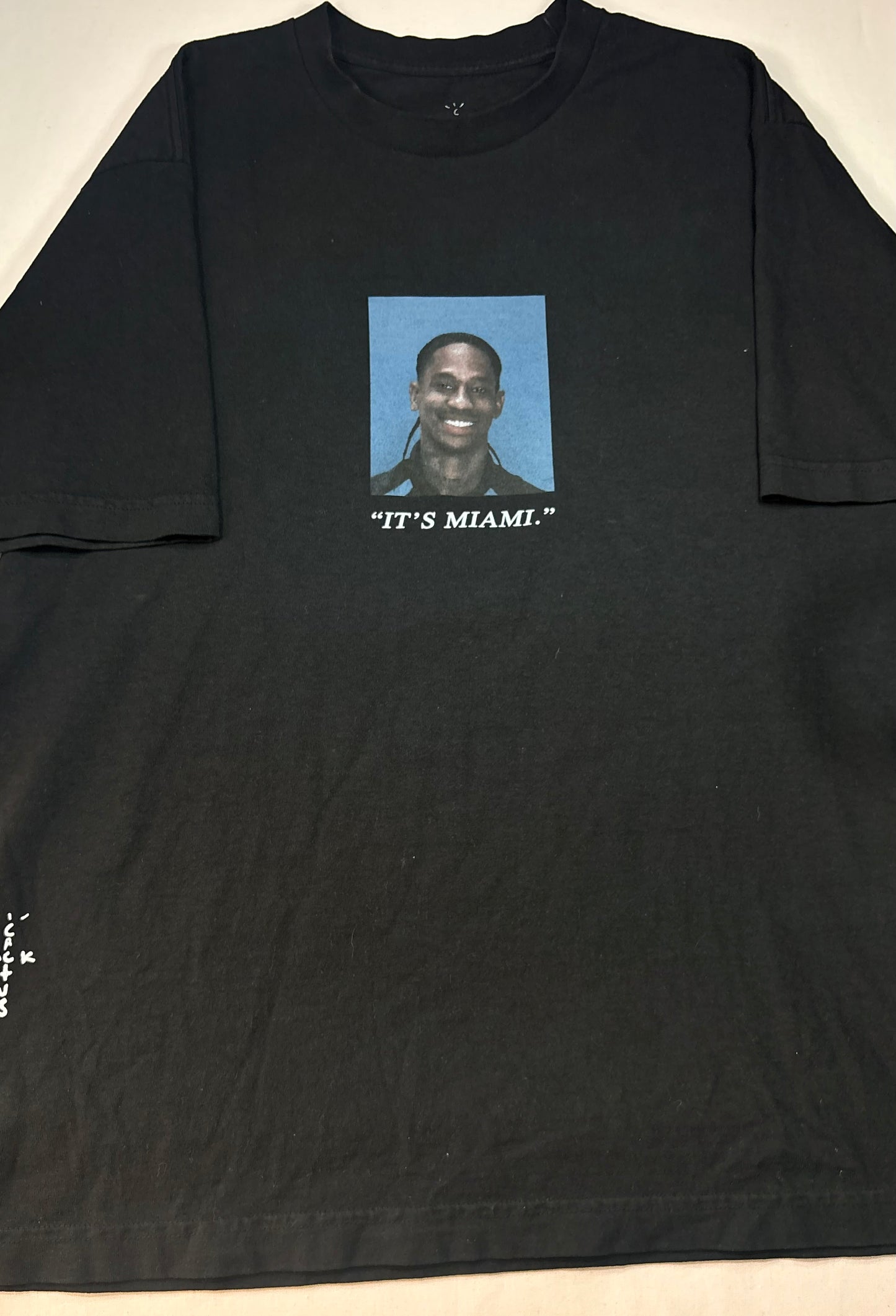 Travis Scott It's Miami Mugshot Tee U