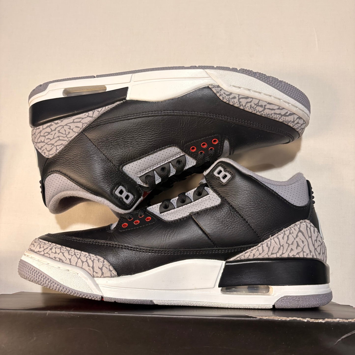Jordan 3 Retro Black Cement 3 U10.5
