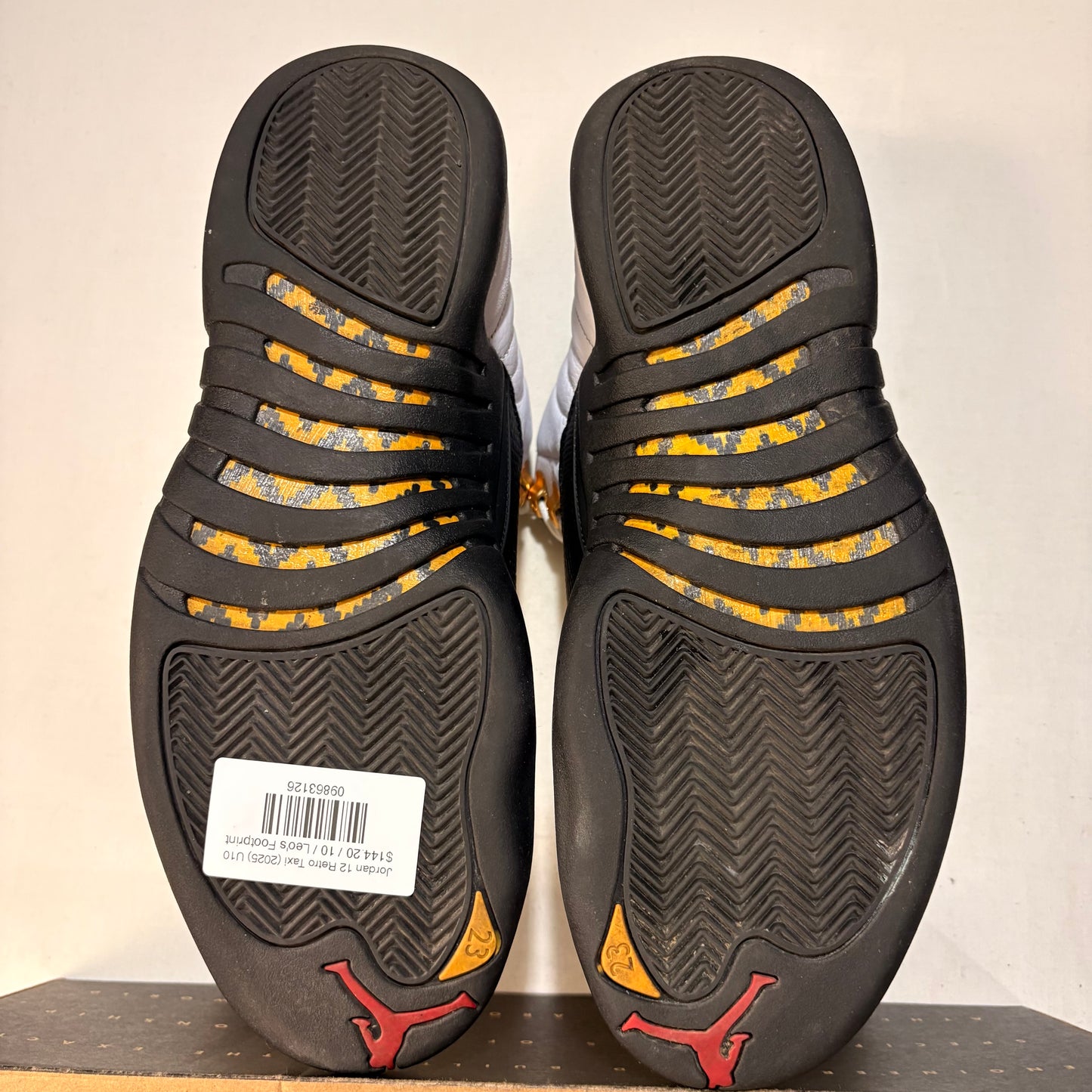 Jordan 12 Retro Taxi (2025) U10