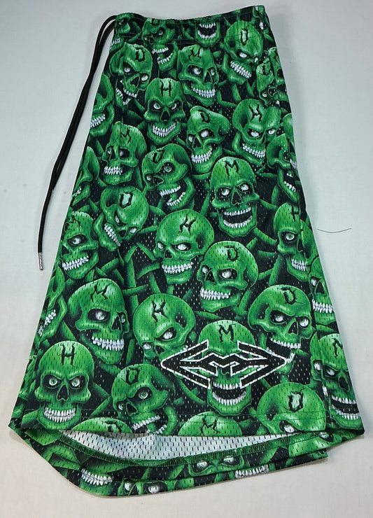HMDD CYS Skull Mesh Shorts