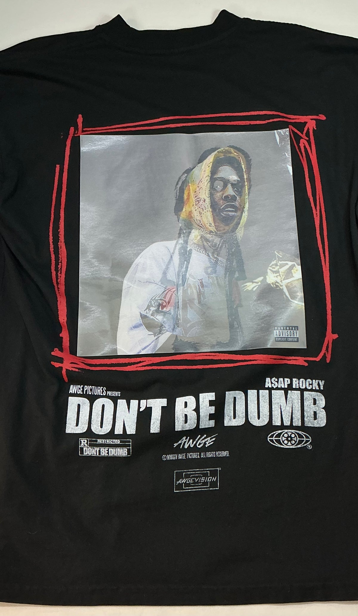 Asap Rocky Awge Don't Be Dumb Babushka Twofer L/S Tee