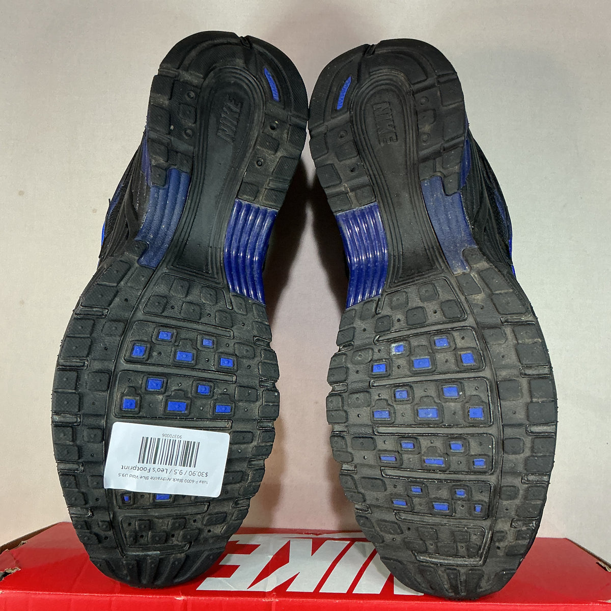 Nike P-6000 Black Anthracite Blue Void U9.5