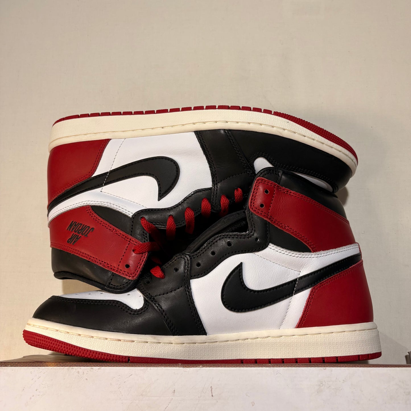 Jordan 1 Retro High OG Black Toe Reimagined